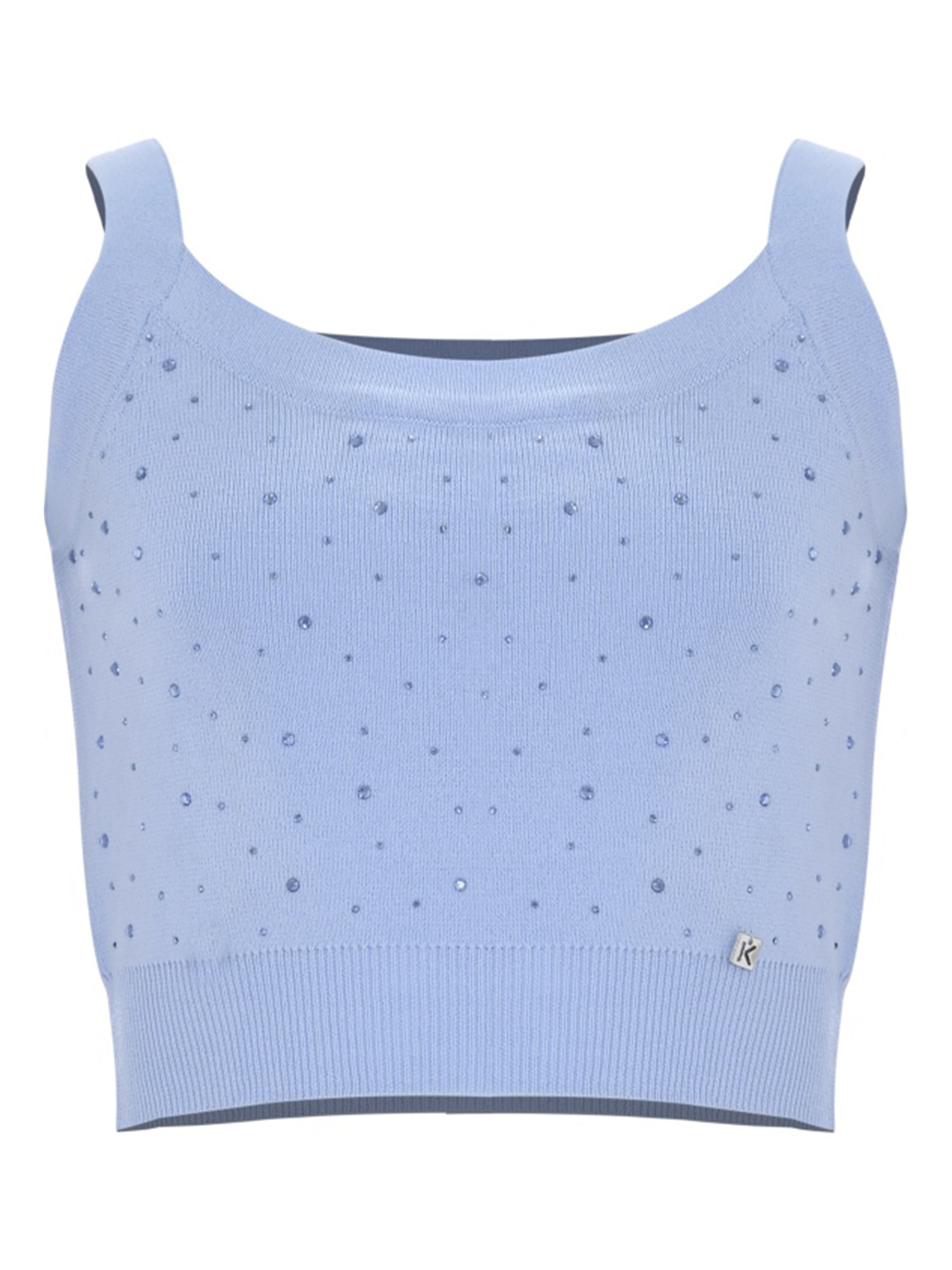 코크아 VIRGIE TOP 티셔츠/셔츠 여아 블루 25SS P25JTP5763ABUN000070013