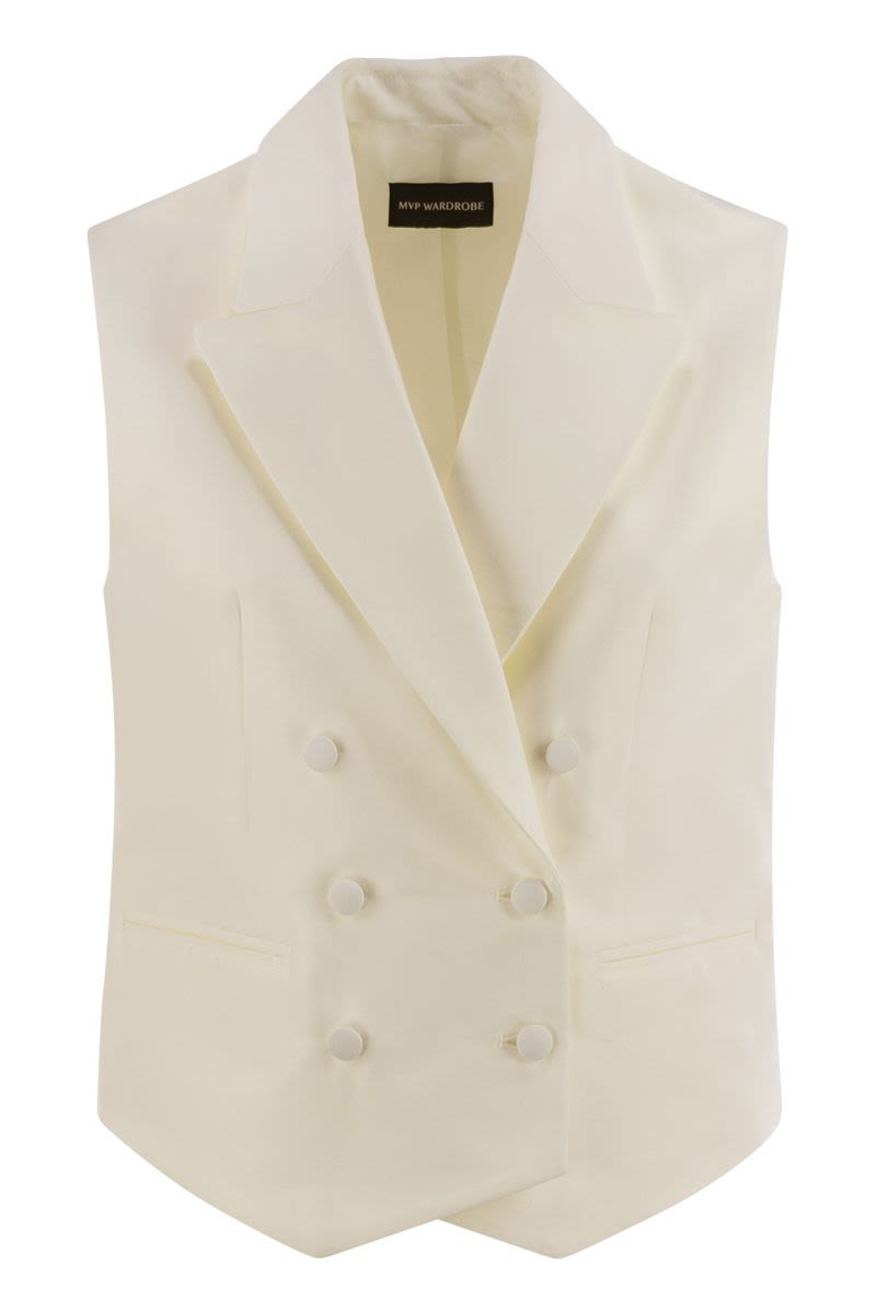 엠브이피 알드오베 Double-breasted and waistcoat 베스트 여성 화이트 25SS 25EO2M0Q0100005M0041103