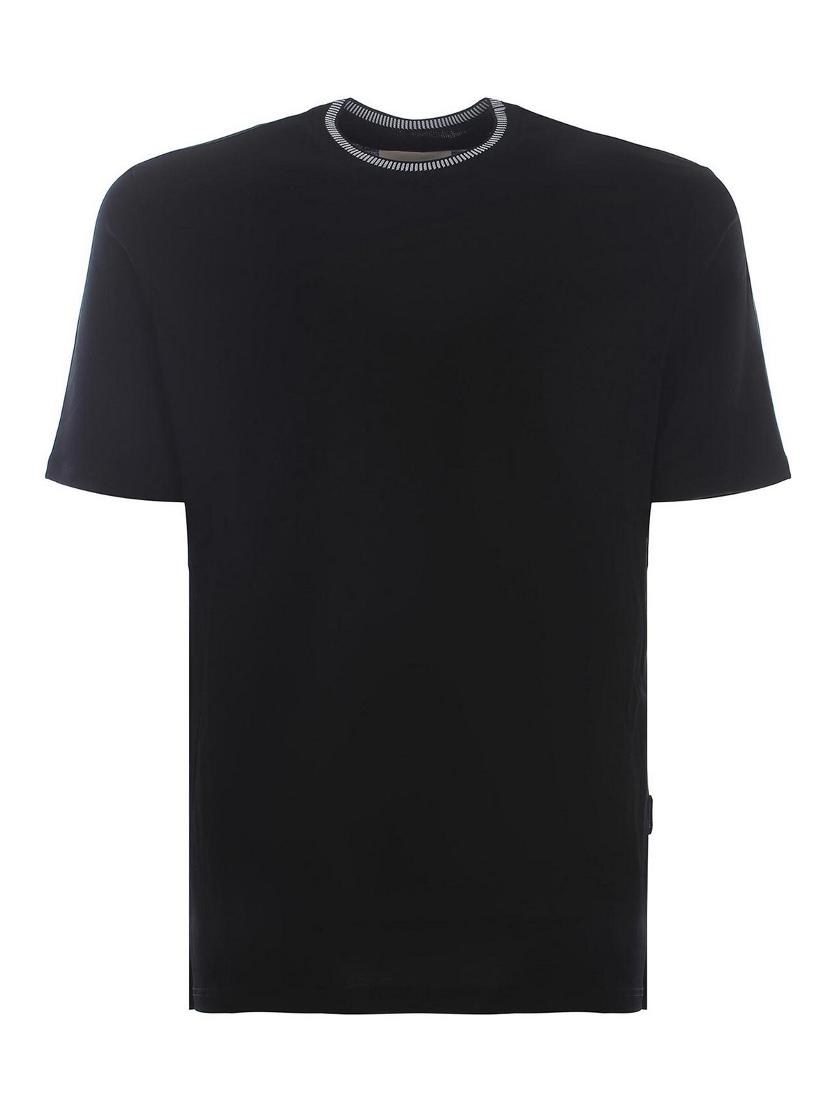 엣 런던 크루넥 티셔츠 남성 블랙 24SS XM4107NERO