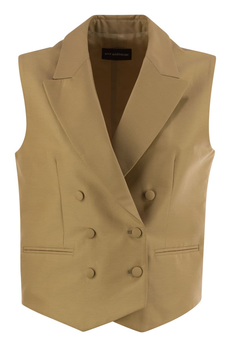 엠브이피 알드오베 Double-breasted and waistcoat 베스트 여성 브라운 25SS 25EO2M0Q0100005M0041232