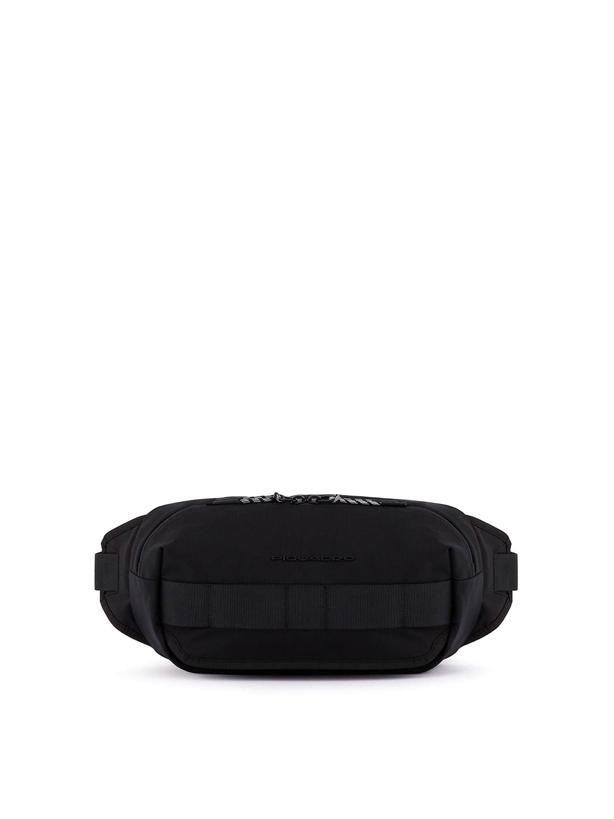 피콰드로 Sports carrier in recycled fabric 벨트백 남성 블랙 24FW CA6002S125N