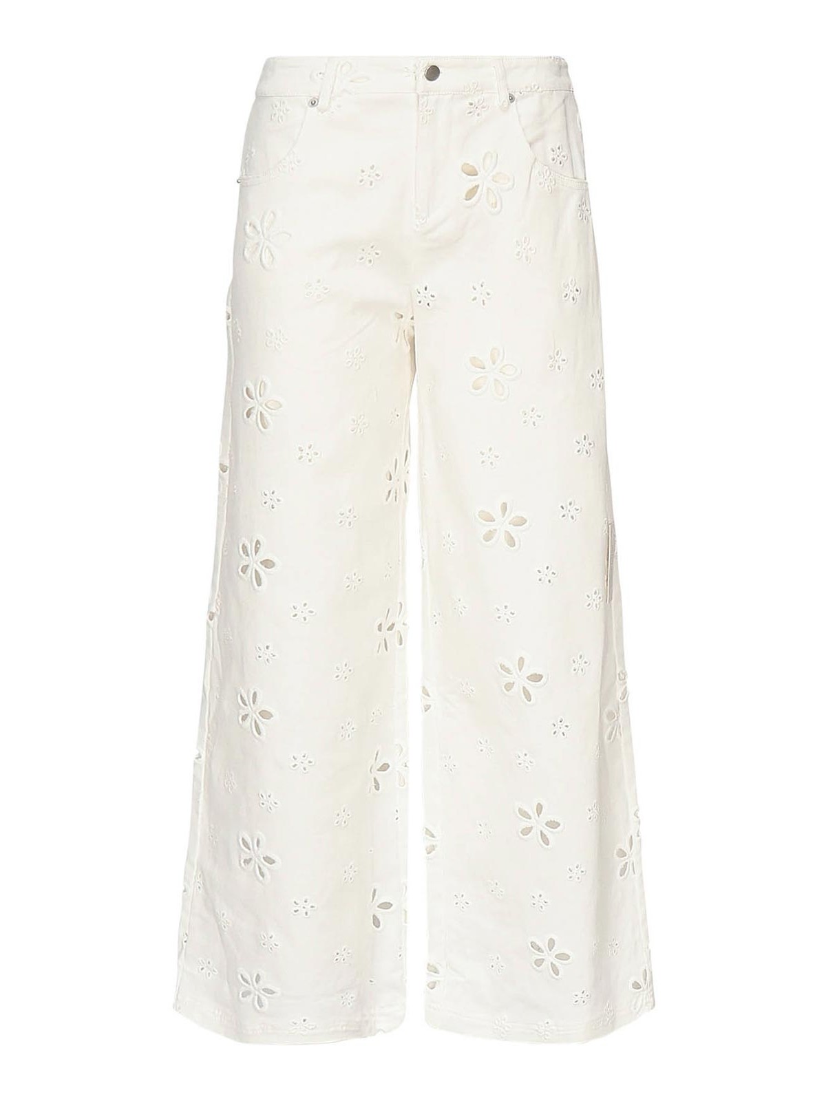 포 로베 앤 레몬스 Daisy Baggy 배기 여성 화이트 25SS CB2010WHITE