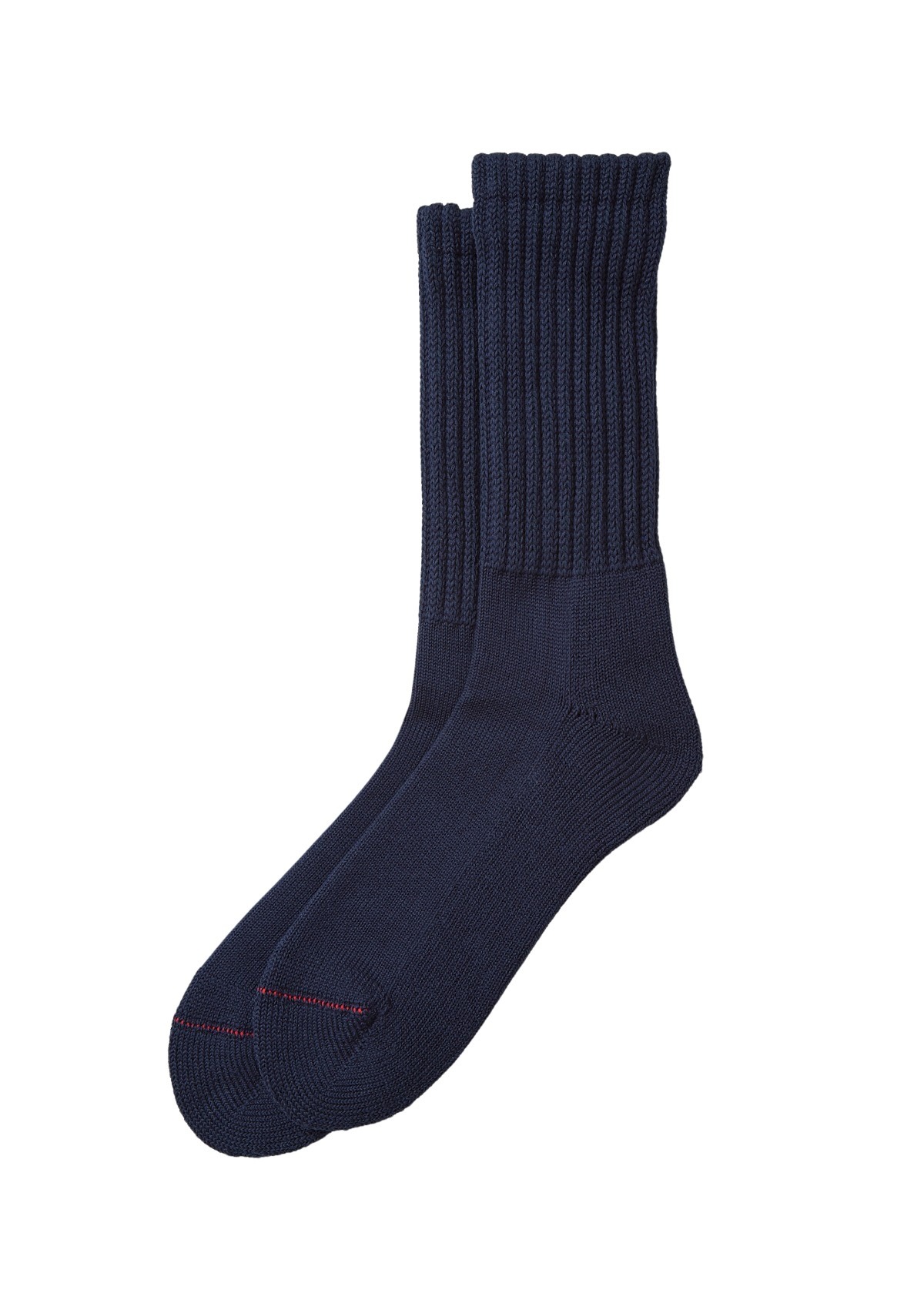 로토토 LOOSE PILE CREW 양말 남성 블루 25FW 488810671NAVY