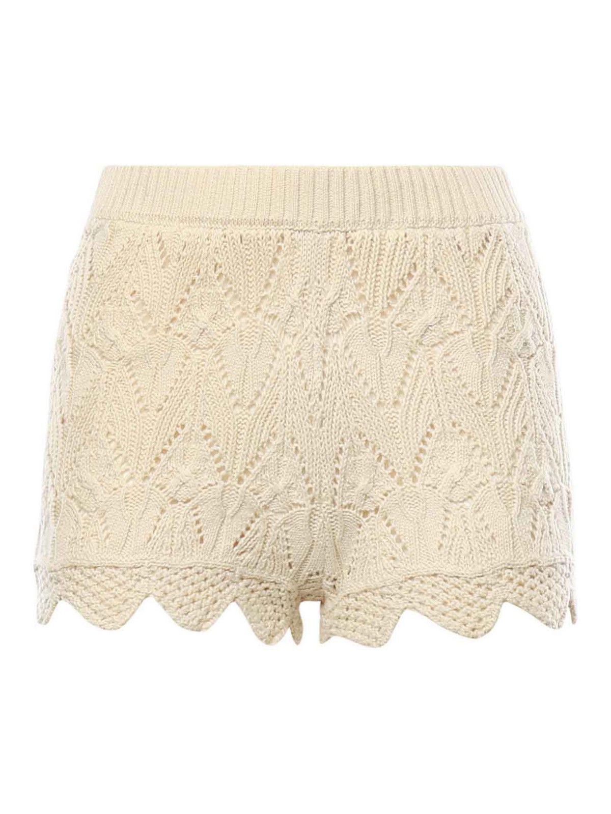 포 로베 앤 레몬스 Lelia Shorts 숏팬츠 여성 화이트 26SS KB0047CREAM