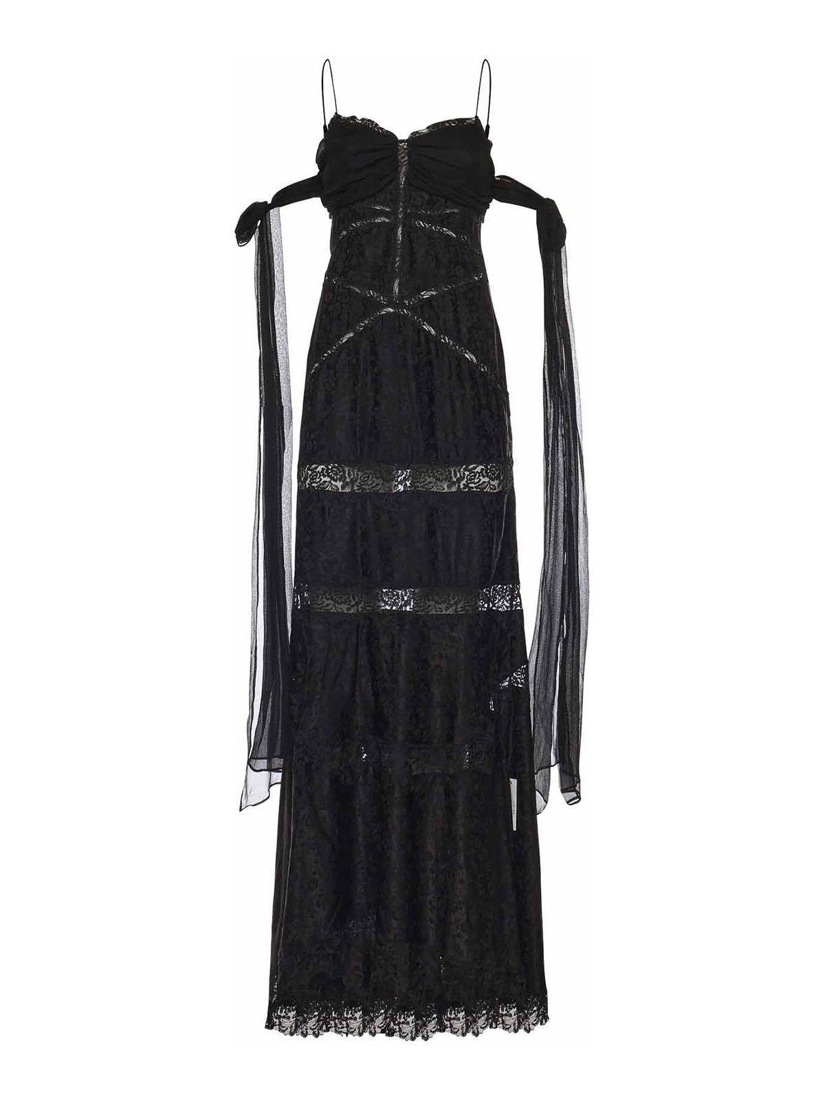 포 로베 앤 레몬스 Rita And Lace 레이스 원피스 여성 블랙 26SS CD3447BLACK