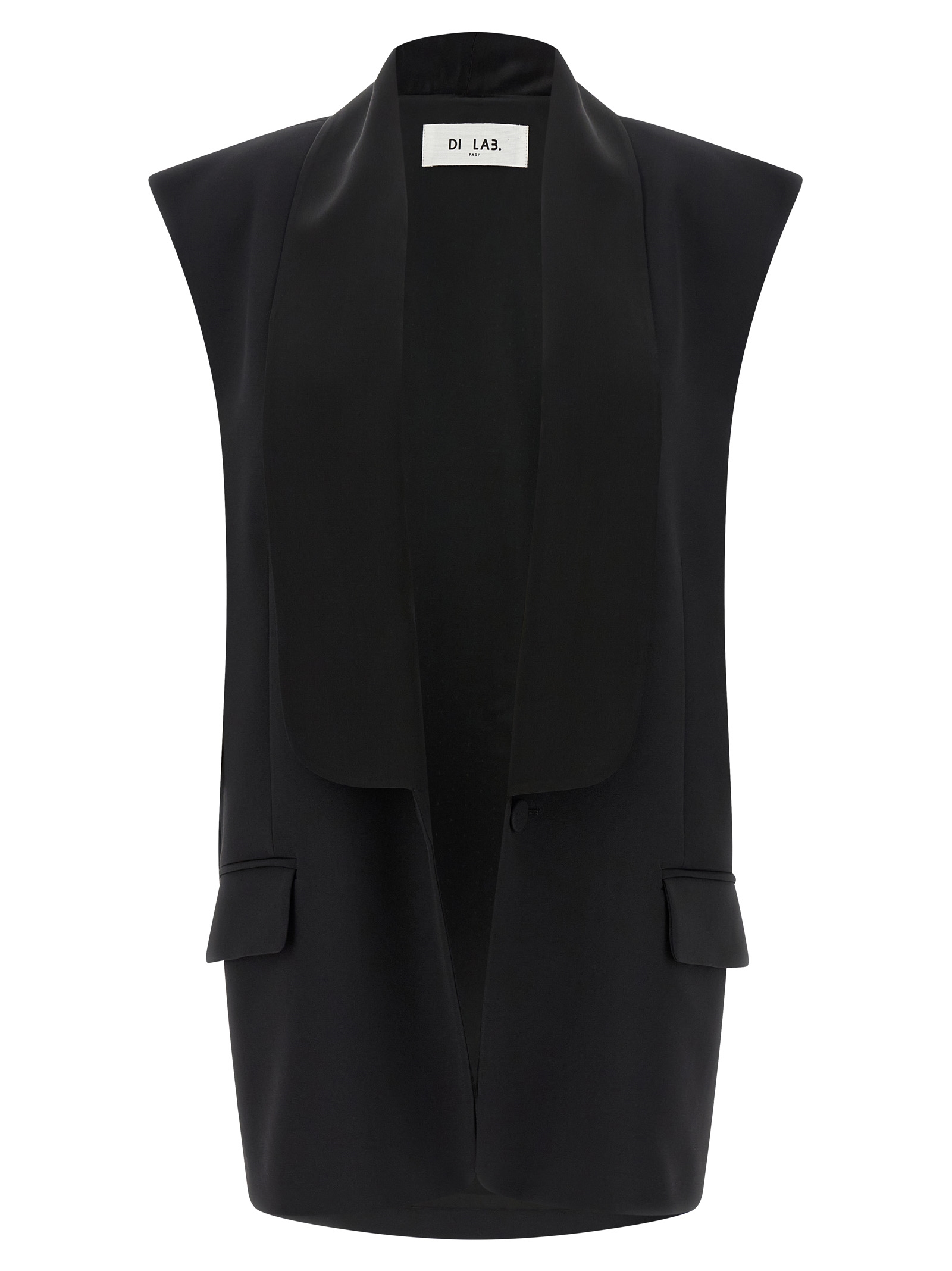 디라3 파리 Tuxedo vest 베스트 여성 블랙 26SS G021NERO