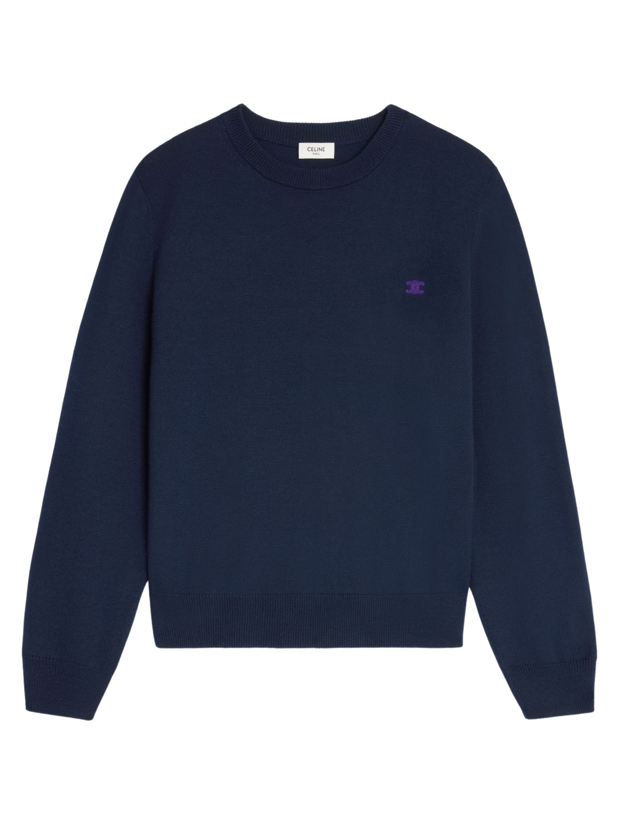 셀린느 knitted 니트 남성 네이비 RY05K3G7707MR