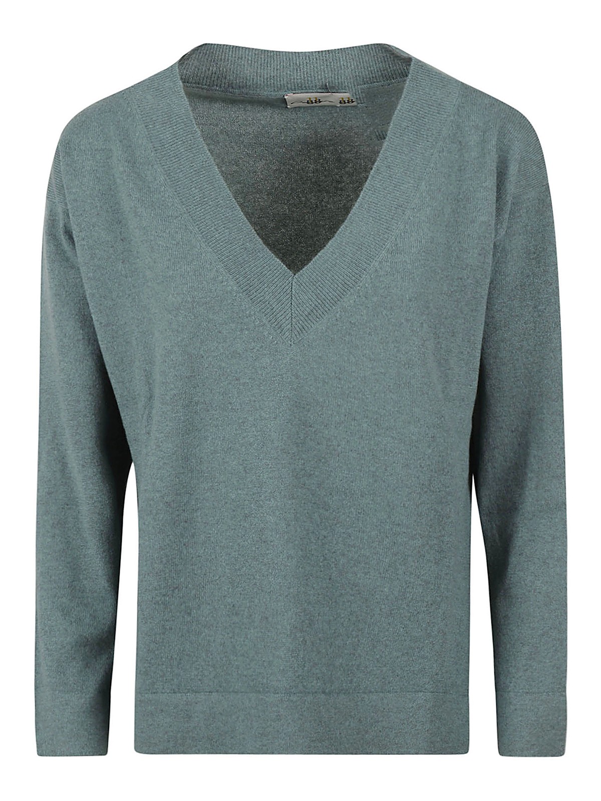 에레벤88 V-neck 풀오버 니트 여성 그린 22FW PICASSOVERDE