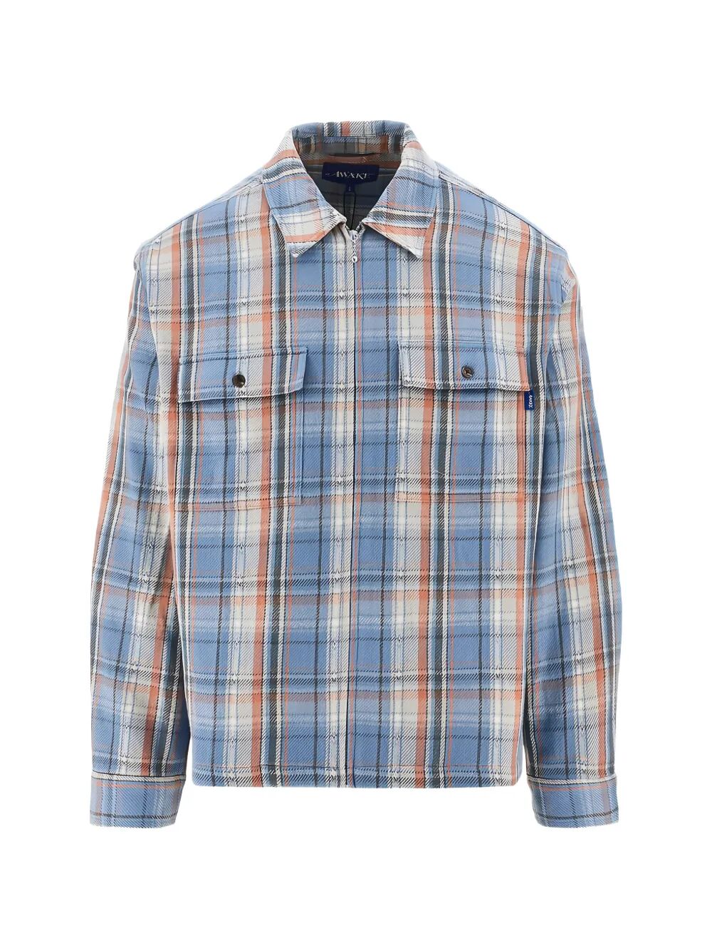 오아체 니 RIVINGTON ZIP 셔츠 남성 블루 26SS AWKSP26TP001BLUE