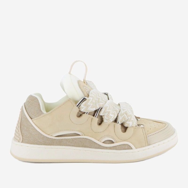 랑방 주니어 리본끈 펀칭 스니커즈 N30329 P82 BEIGE SCURO