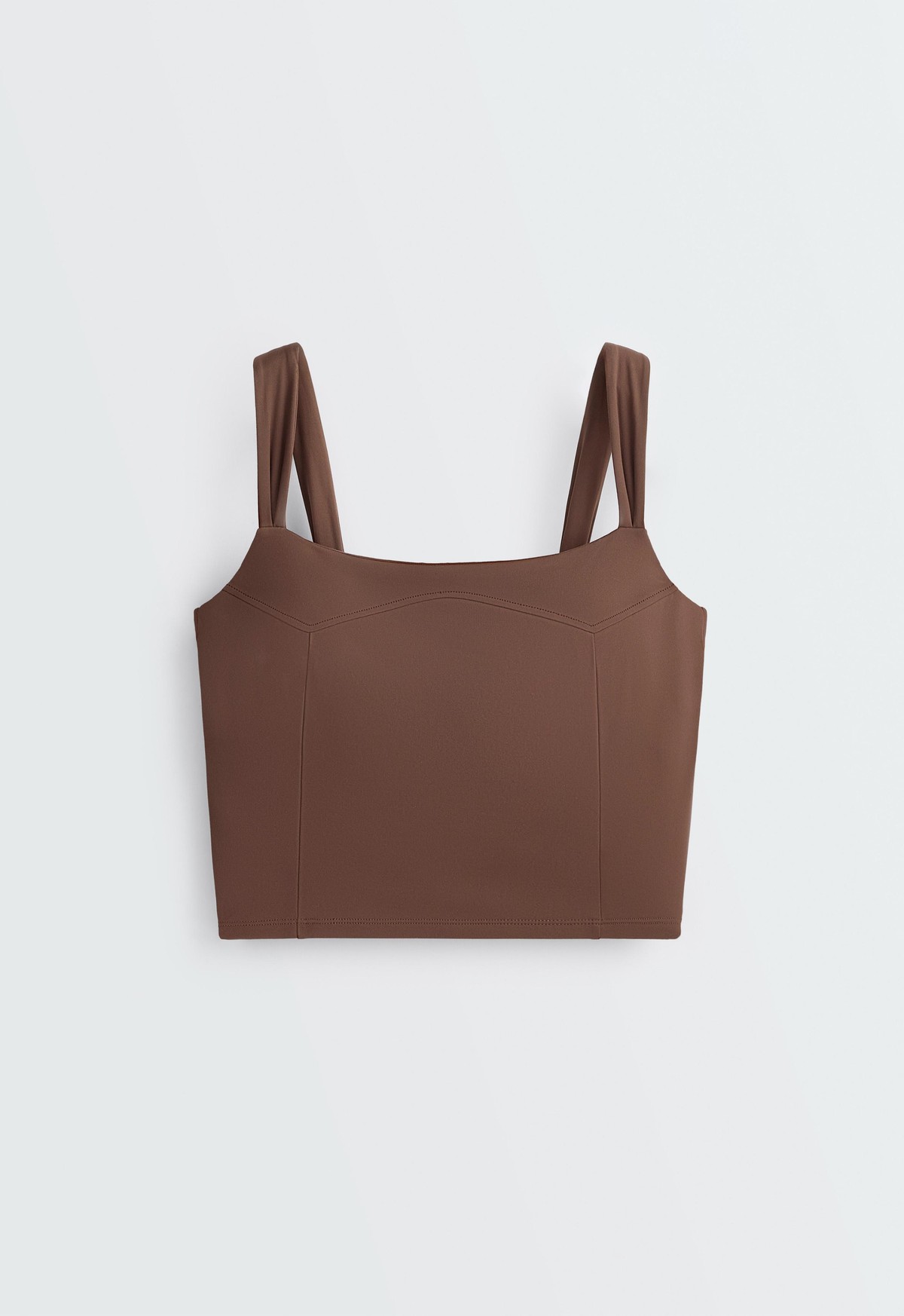 오이쇼 컴포트럭스 크롭 탱크탑 5714/904/722 COCOA