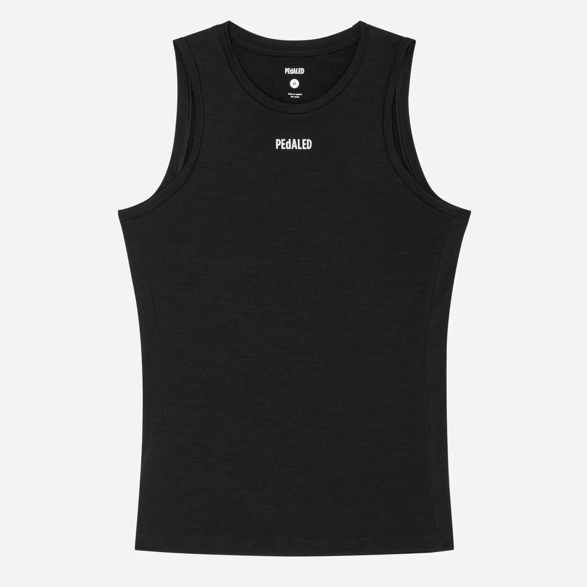페다레드 Maglia intima senza maniche Element Merino - Nero 베스트 남성 블랙 10805717205338