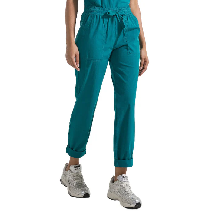 데하 PANTALONE DONNA POPELINE 하의 여성 블루 D4255657623BLU