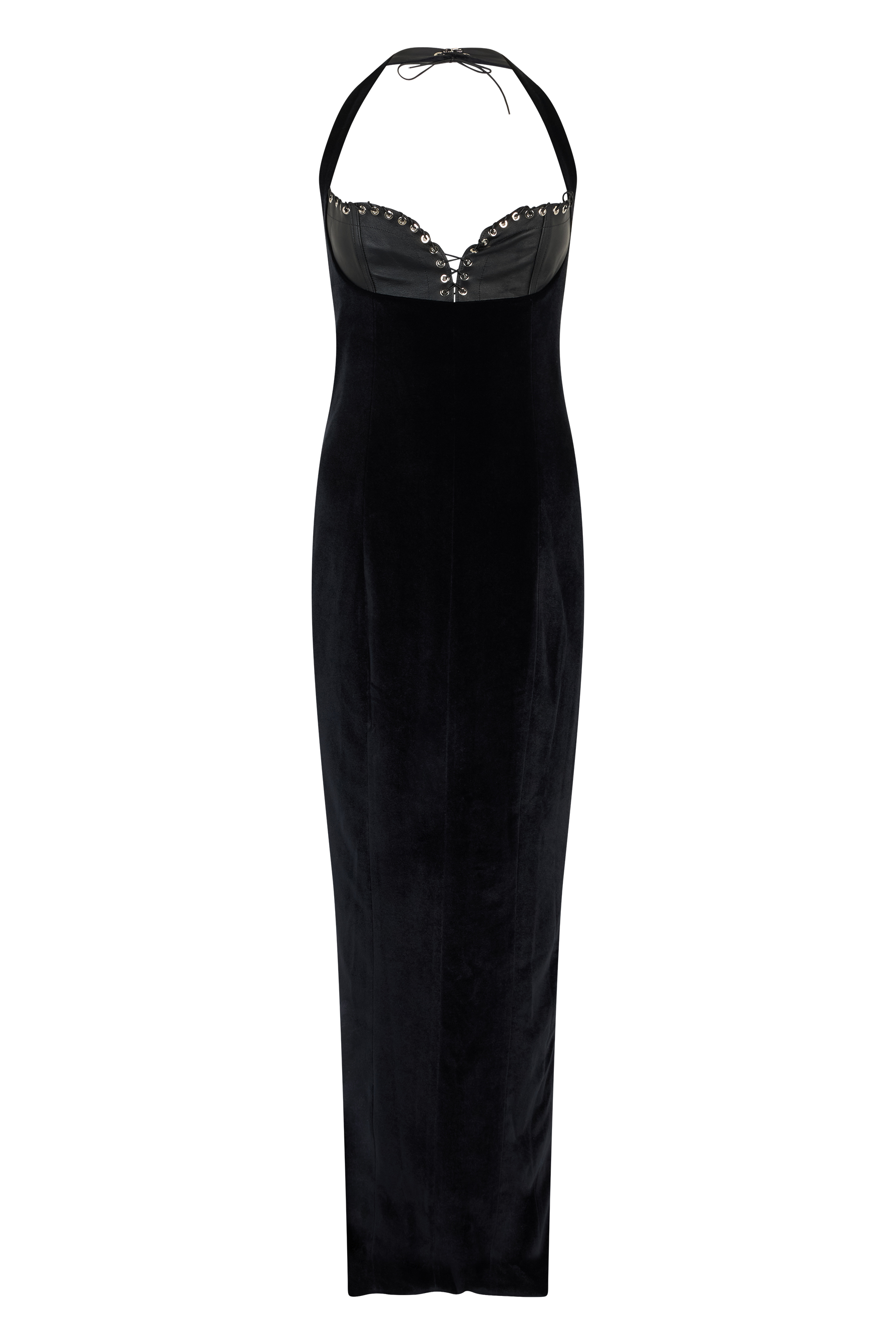 루도비크 드 생 셀닌 Grace long 원피스 여성 블랙 24FW AW24DR025WPL0009BLACK