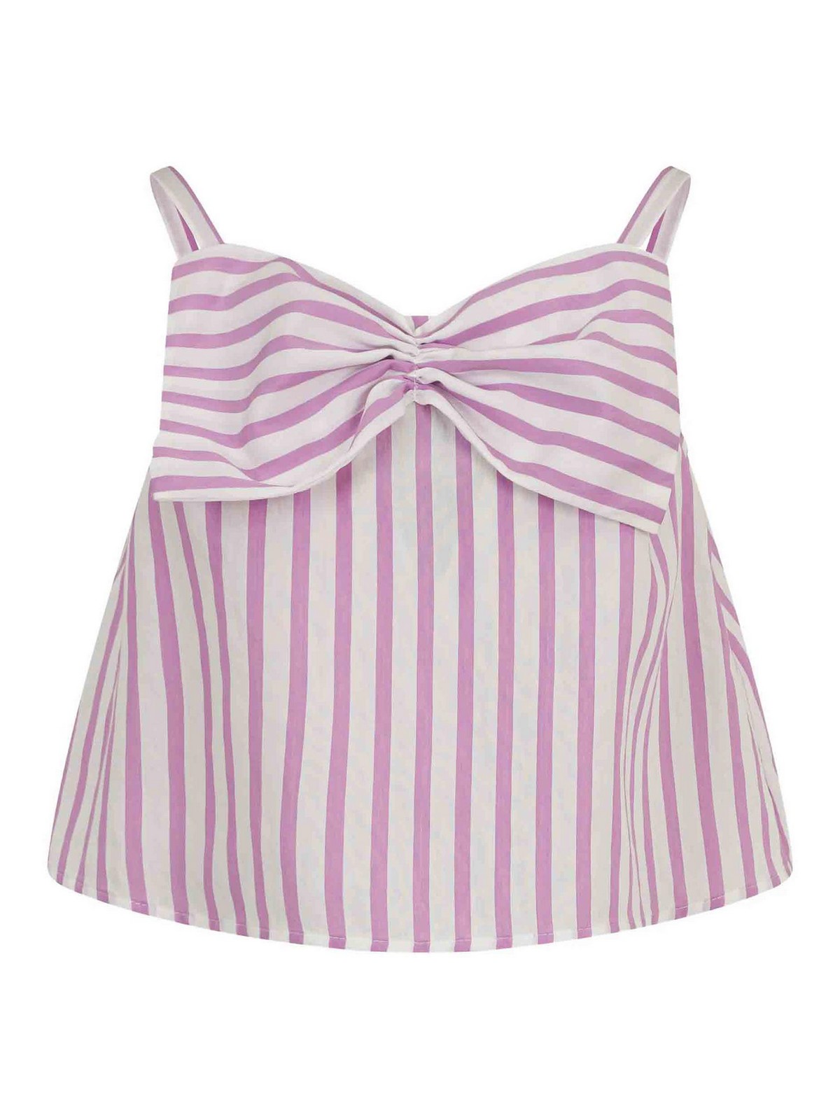 시모네트아 Striped Top 베스트 키즈 멀티 26SS SY5B02P0608100LI