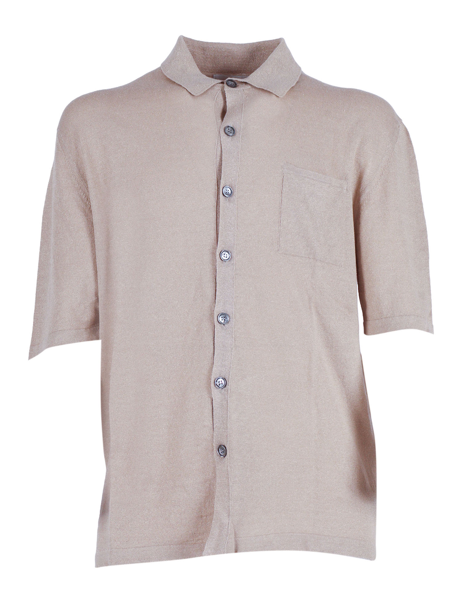 세트에 피리 캐시미어 Short-sleeved with a pocket� 폴로셔츠 남성 화이트 26SS 4015CM2MA01