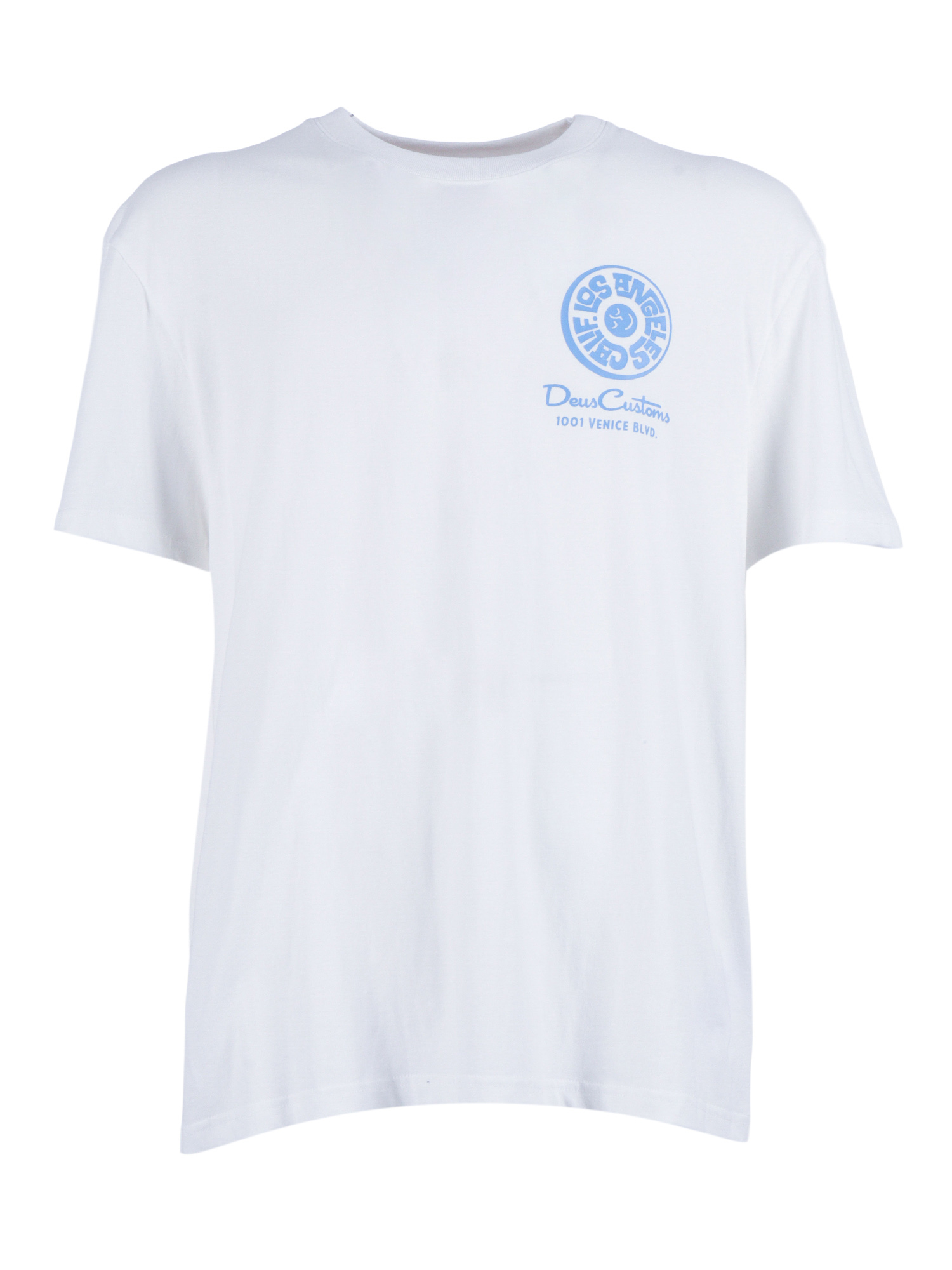 듯 에크 마치나 Los Angeles Address Tee 티셔츠 남성 화이트 26SS D261MTS574VINTAGEWHITE