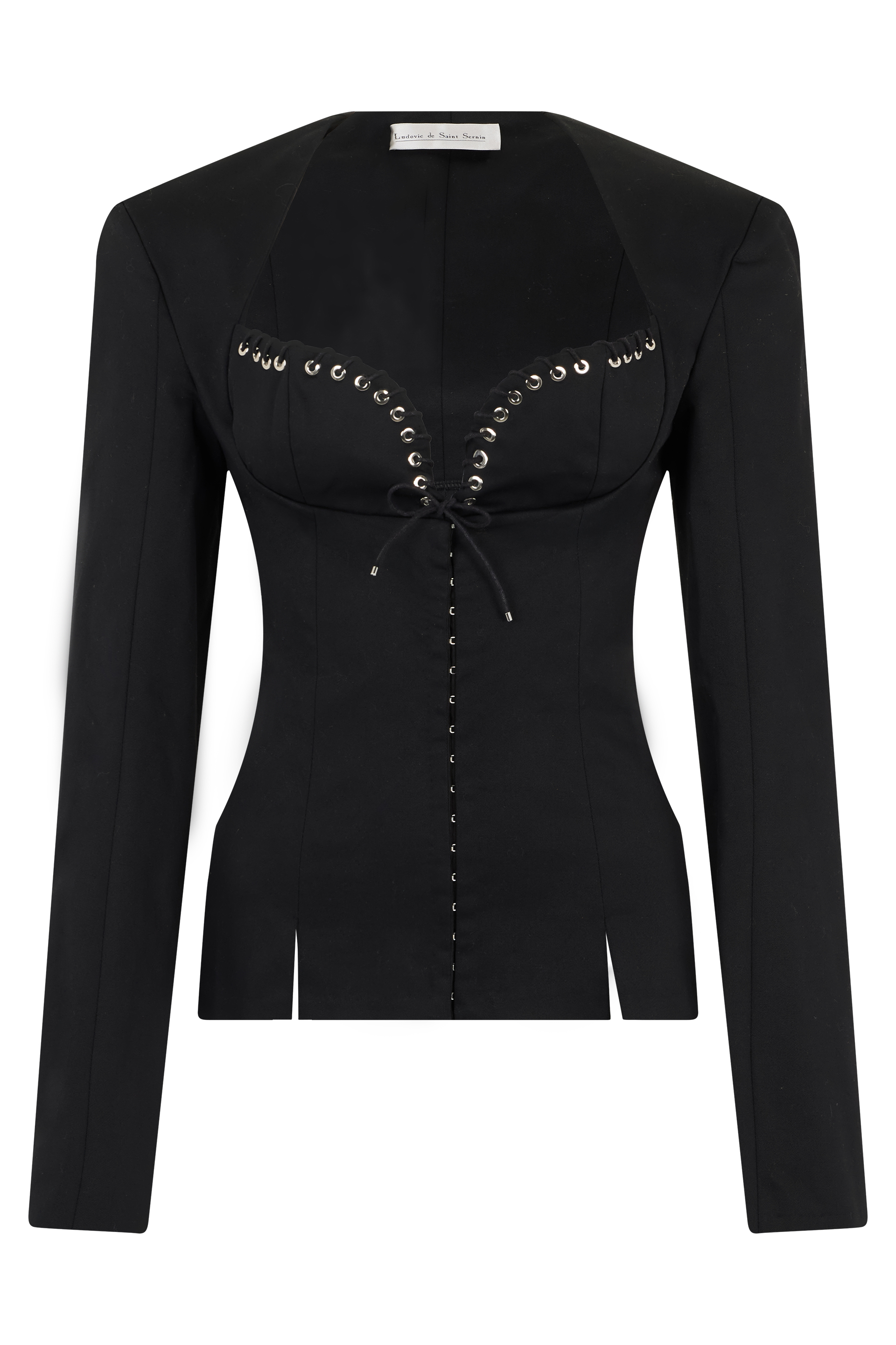 루도비크 드 생 셀닌 Rebecca 자켓 여성 블랙 24FW AW24JK008WCO0019BLACK