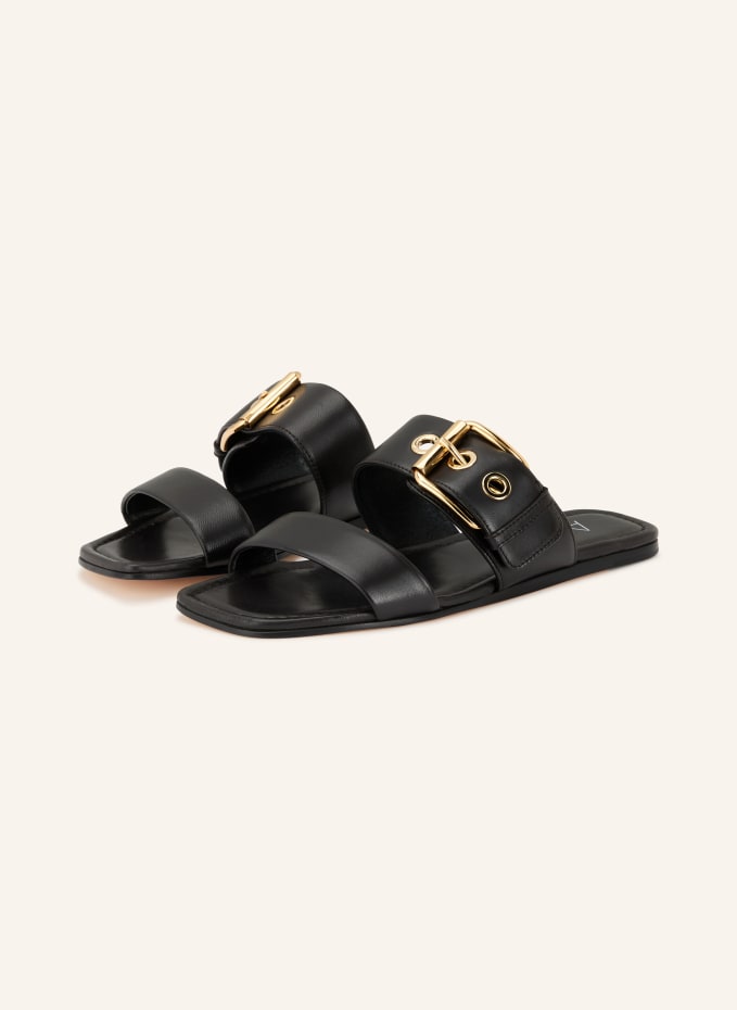 에이지엘 ELSY BUCKLES Mules 뮬 여성 블랙 100306837315001