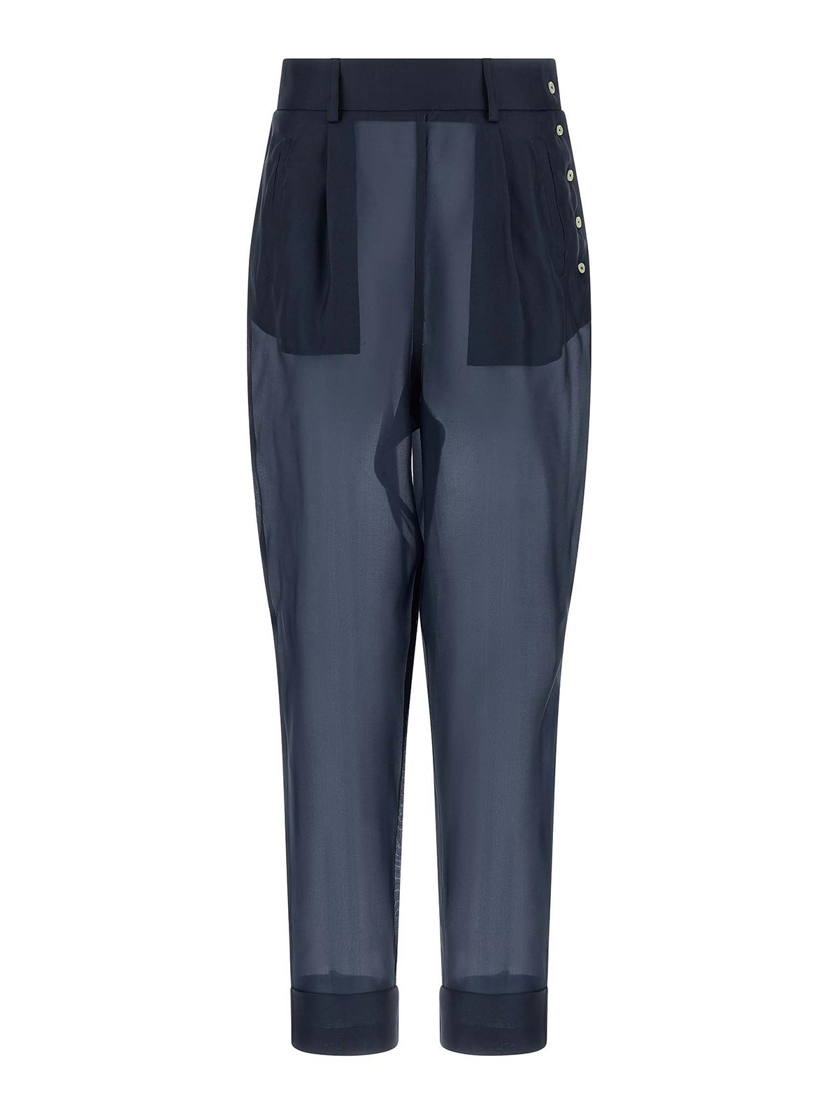 마이손 제지아 Giulio 캐주얼 팬츠 여성 블랙 26SS MJD272003764NAVYBLUE