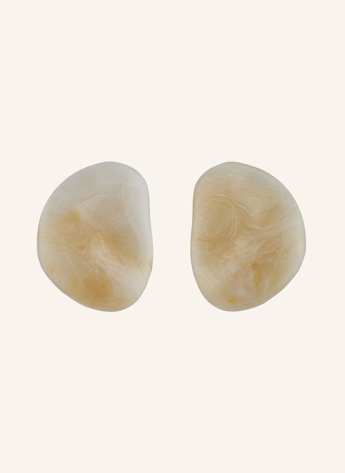 바넷사 바로니 BIG NUGGET Stud Earrings 귀걸이 여성 화이트 100315597712000