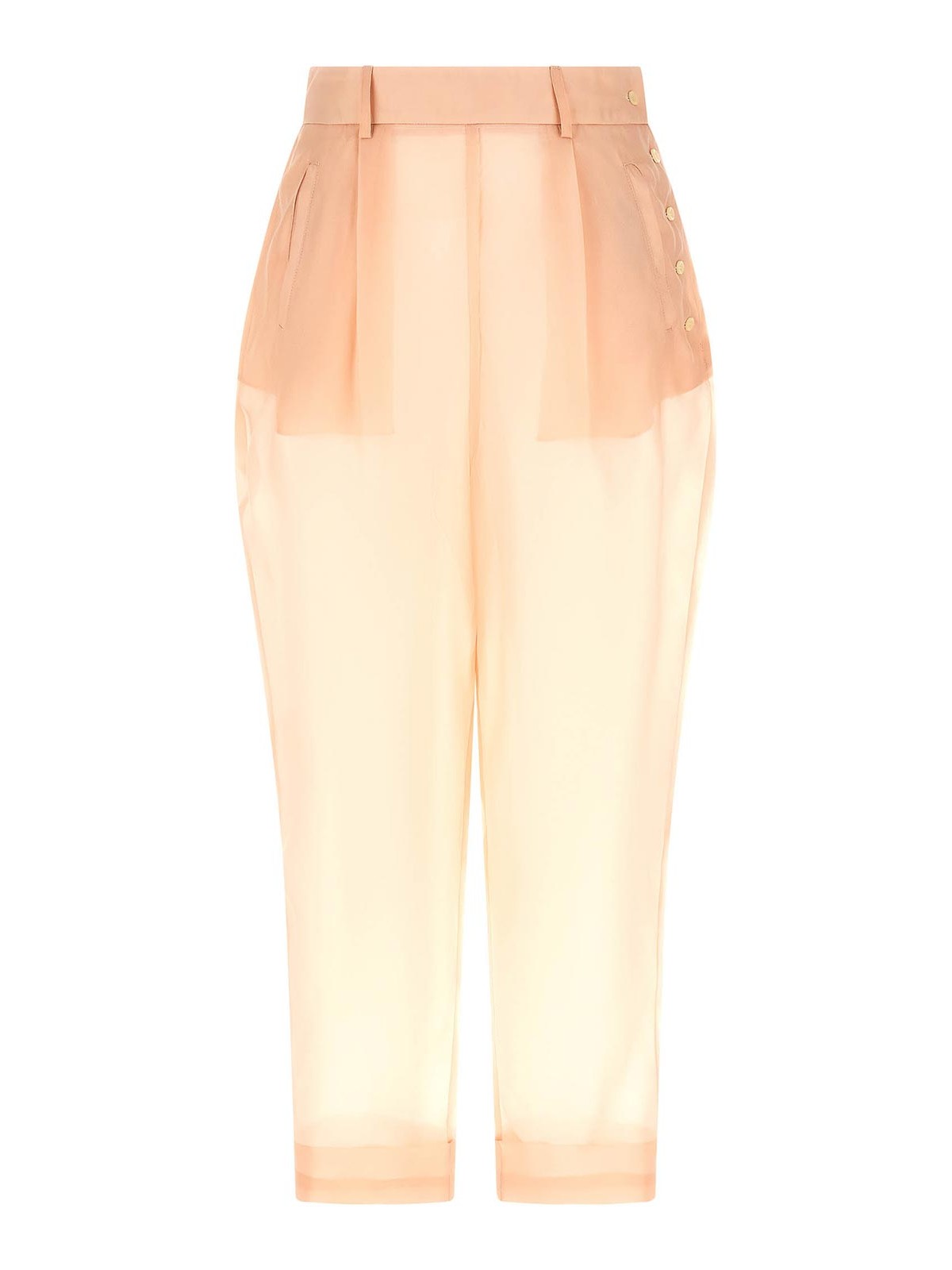 마이손 제지아 Giulio 캐주얼 팬츠 여성 화이트 26SS MJD272003764PINK
