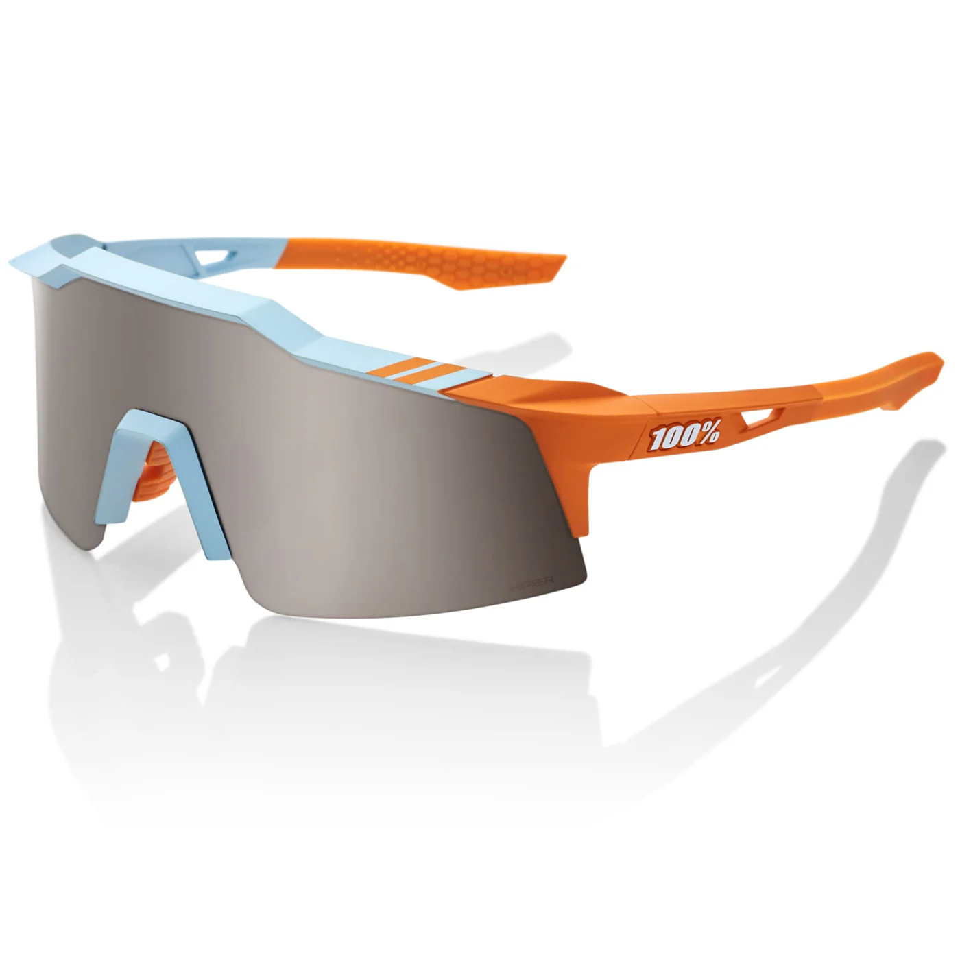 100퍼센트 Occhiali Speedcraft SL - Soft Tact Two Tone HiPER Mirrror 선글라스 남성 멀티 7339121901750
