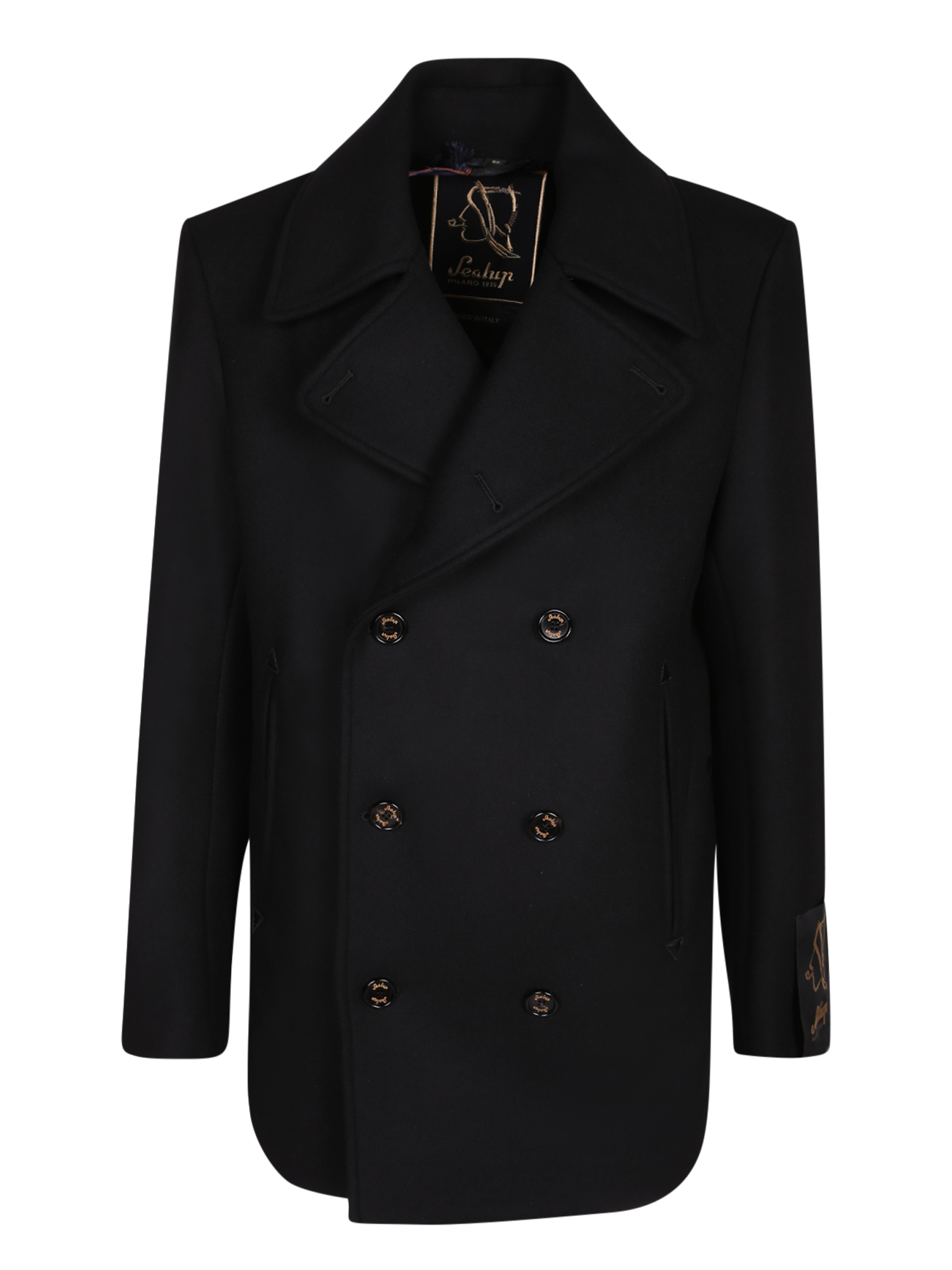 시루프 Double-breasted button closure. Welt front 스포츠 아우터 여성 블랙 25FW 50182775736