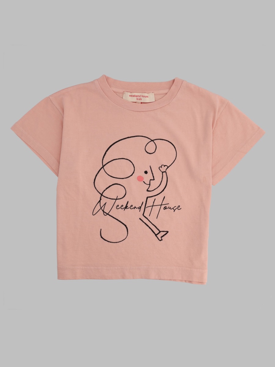 이첸드 하우스 키즈 티셔츠/셔츠 여아 핑크 23SS 728KSOFTPINK