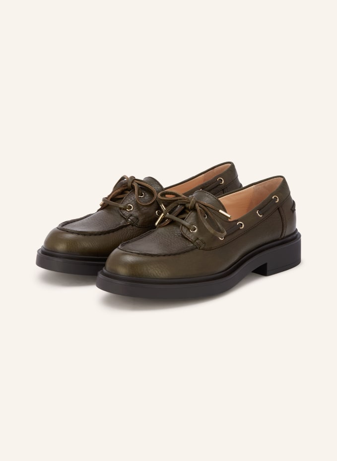 에이지엘 LOREN Boat Shoes 로퍼 여성 그린 100312193316000