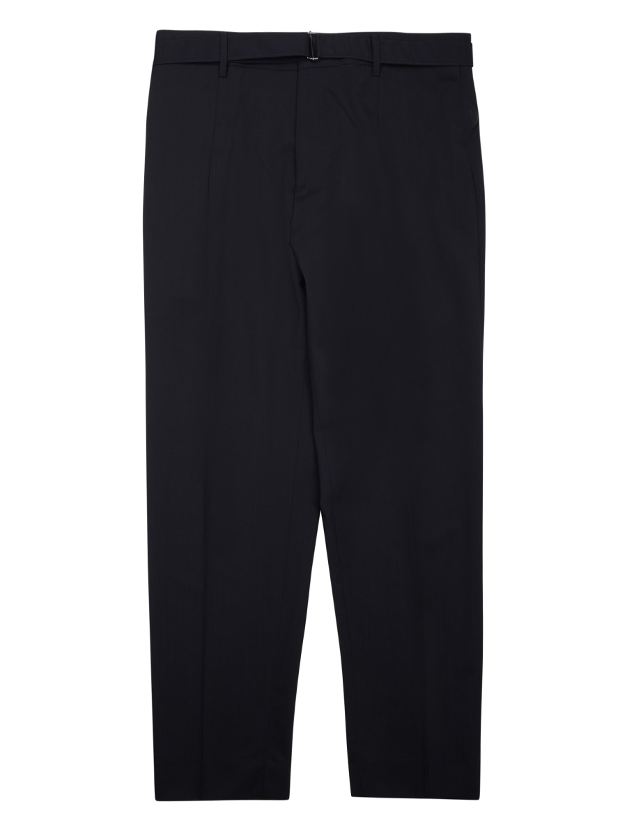 베 압레 PANTALONE IN MISTO LANA 캐주얼 팬츠 남성 블루 ANDYBLUSCURO