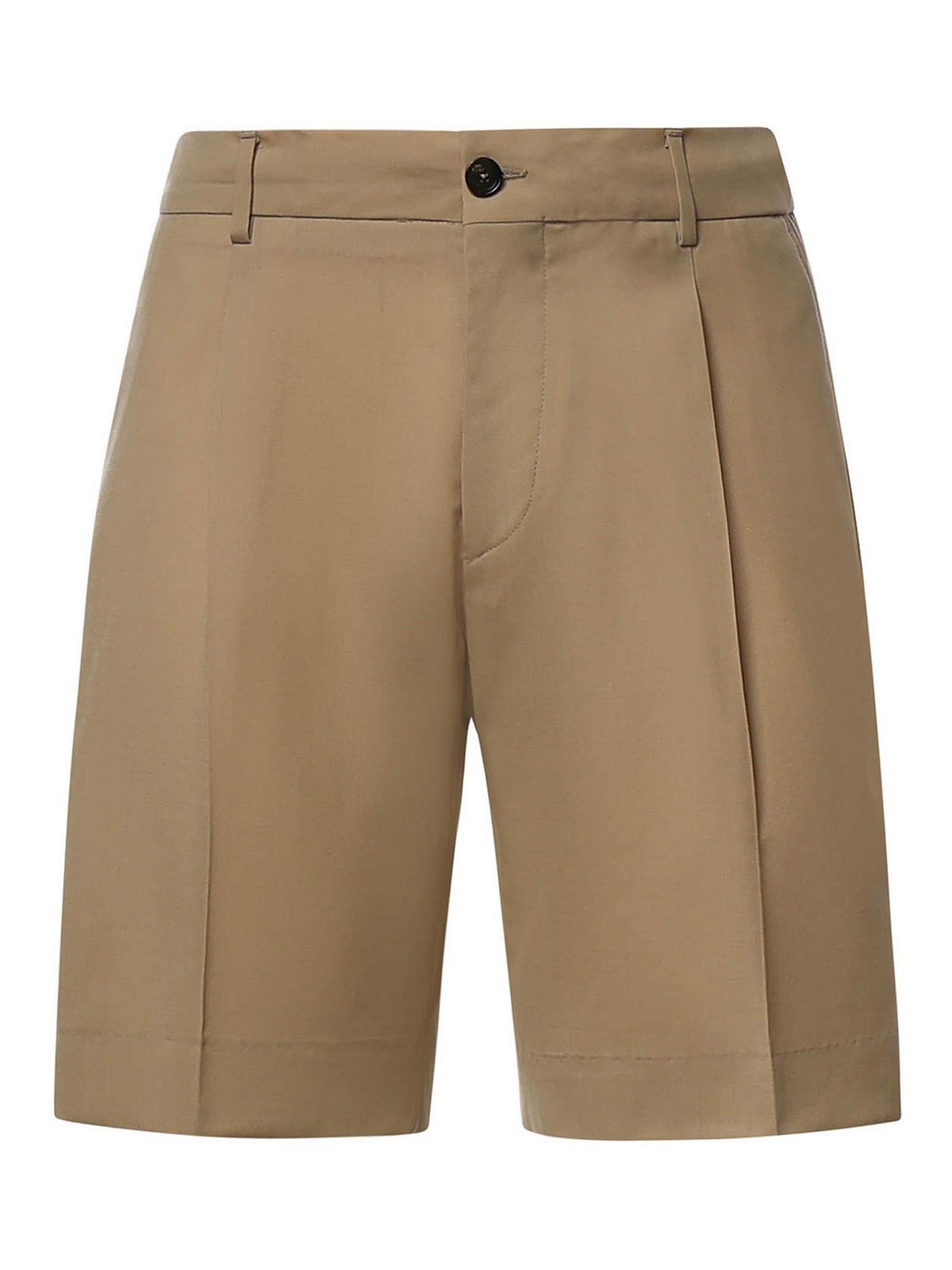 베 압레 Richard -Blend Bermuda Shorts 버뮤다 남성 브라운 26SS RICHARDMTBEIGE