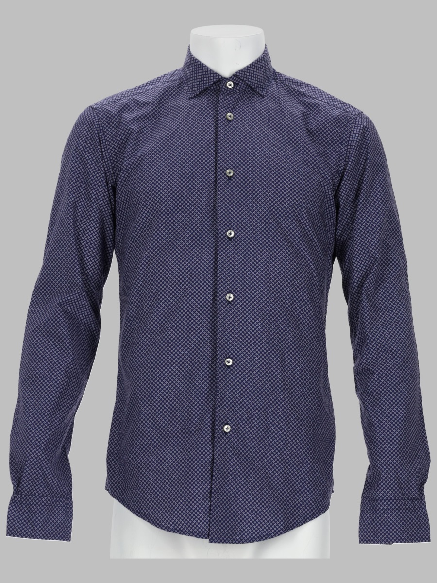 브이안 다렛 CAMICIA IN COTONE 셔츠 남성 블루 17SS BS50WST6740003