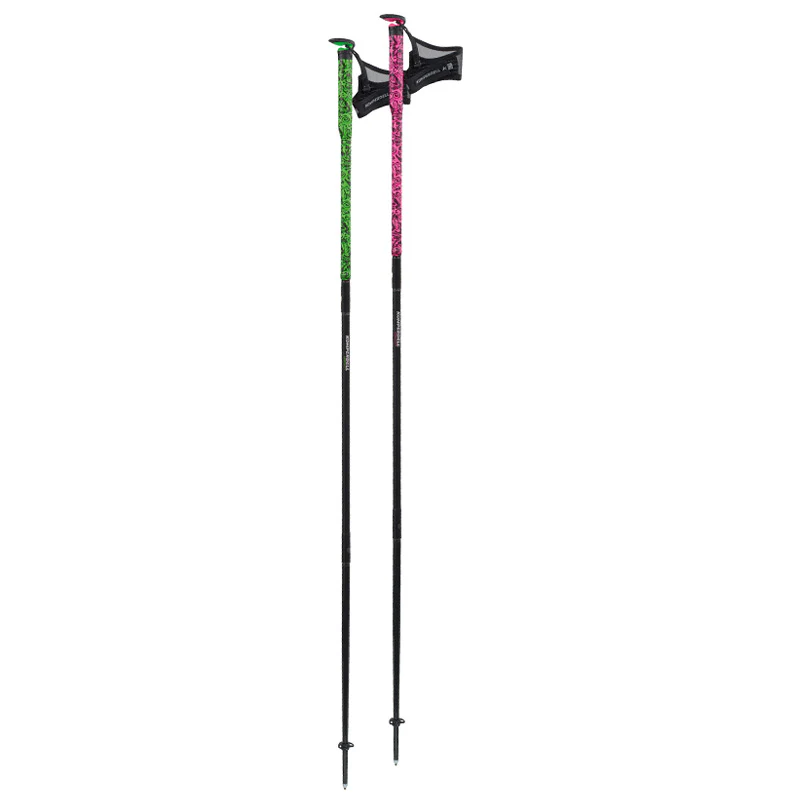 콤펠델르 BASTONCINI CARBON FXP ULTRA 스키폴 남성 멀티 942374ROSAVERDE