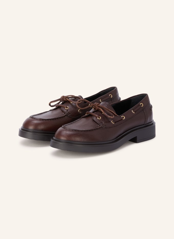 에이지엘 LOREN Boat Shoes 로퍼 여성 브라운 100312192315000