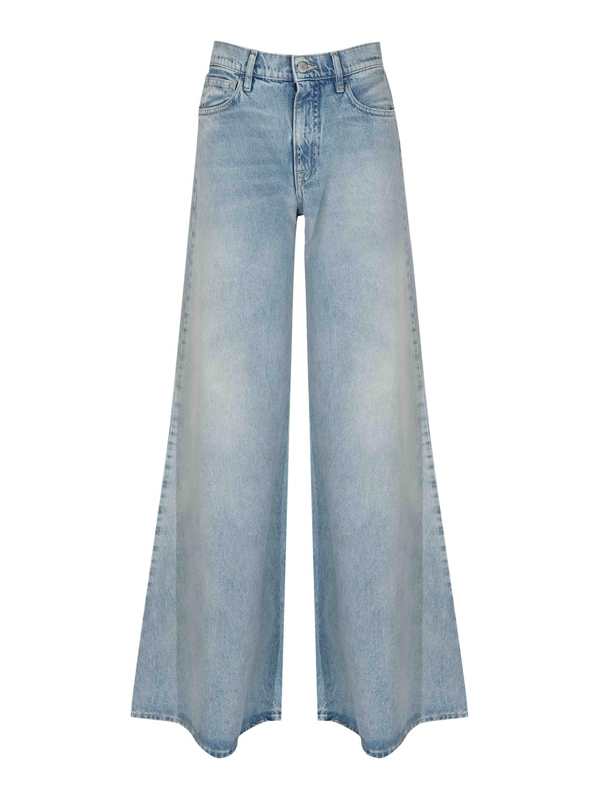 치크에 Asia Flare Fit In Fixed 부츠컷 여성 블루 26SS 362P51481
