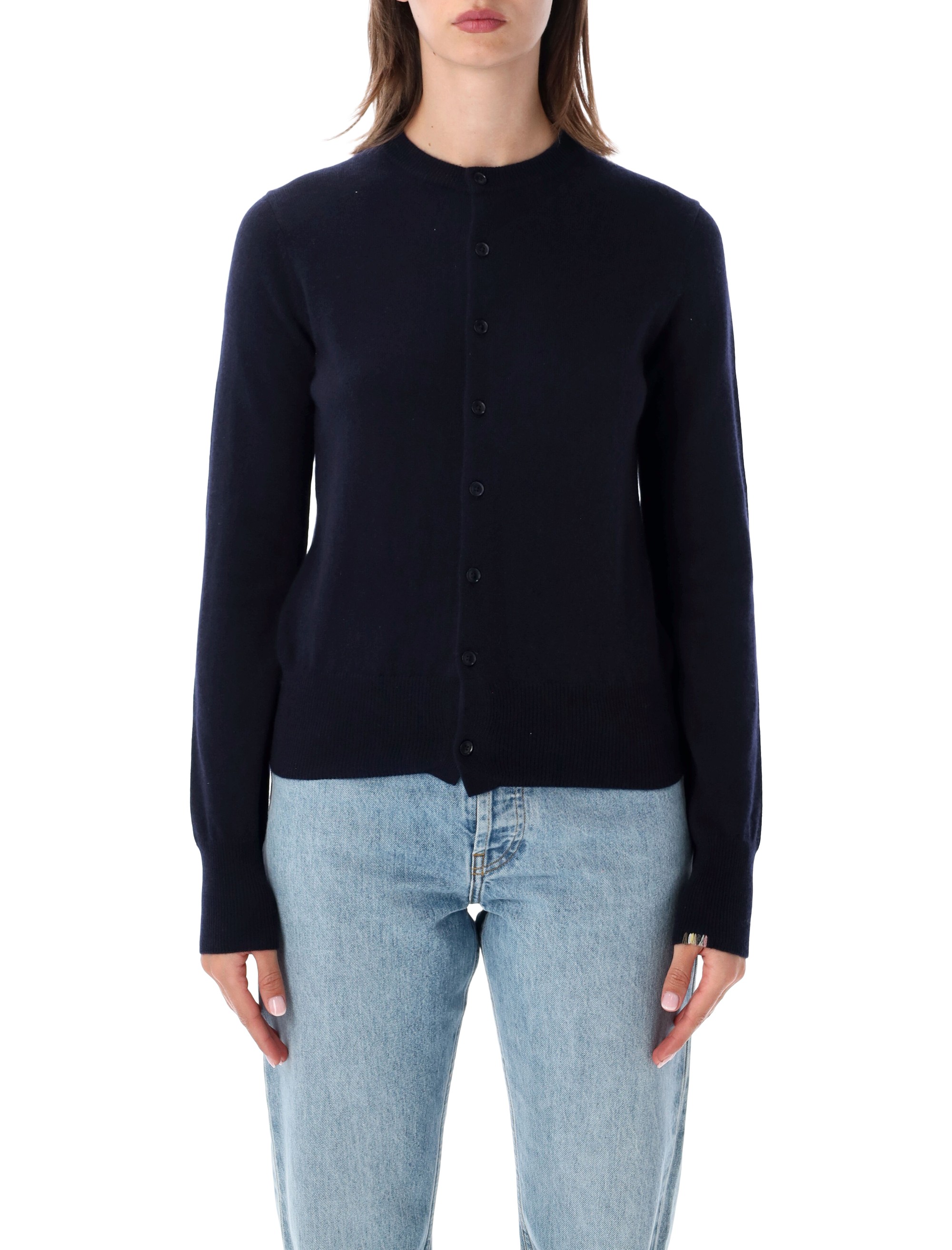 에크레메 캐시미어 엑스 Extreme n°300 Little 2 가디건 네이비 26FW 26ALITTLE2NAVY
