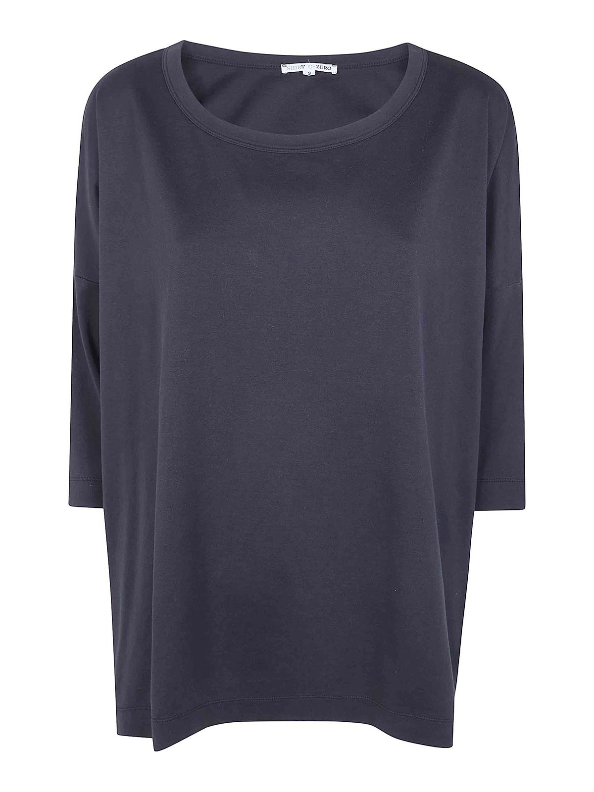 크에로 실트 Oversized Boat Neck 오버사이즈 티셔츠 여성 블랙 25FW ST4300430299