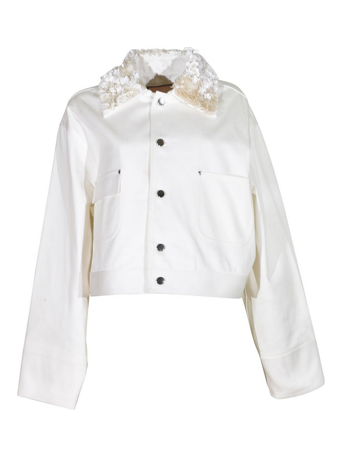 플랜씨 자켓 여성 화이트 26SS JKCEG54CR1TD00500W02