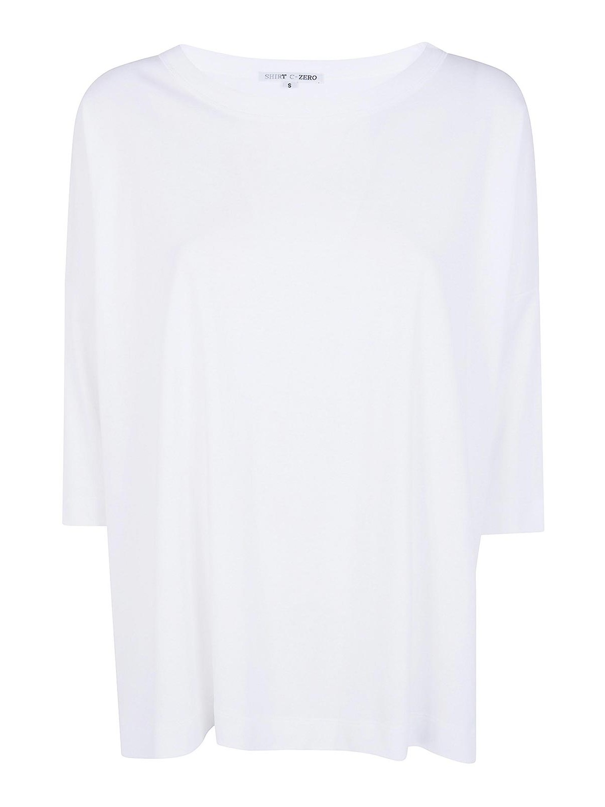 크에로 실트 Oversized Boat Neck 오버사이즈 티셔츠 여성 화이트 25FW ST42004202100