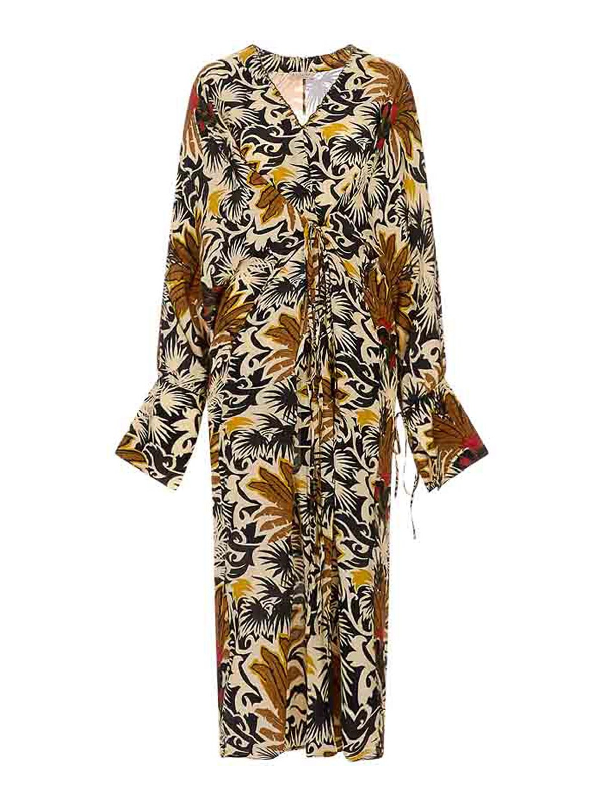 안주나 Long Kimono 원피스 여성 브라운 26SS CASSANDRAD011