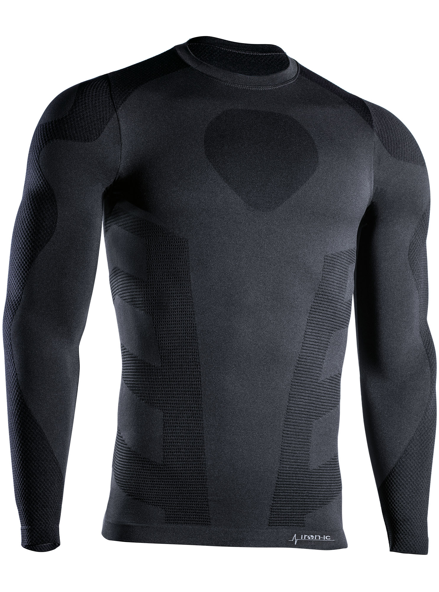 이론 이크 MAGLIA UOMO I-SOFT WARM 상의 남성 블랙 201771NERO