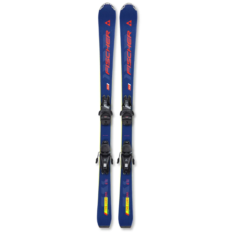 피셔 SCI BAMBINI THE CURV PRO + FS 7 GW 스키장비 남성 블루 A12523T80322BLU