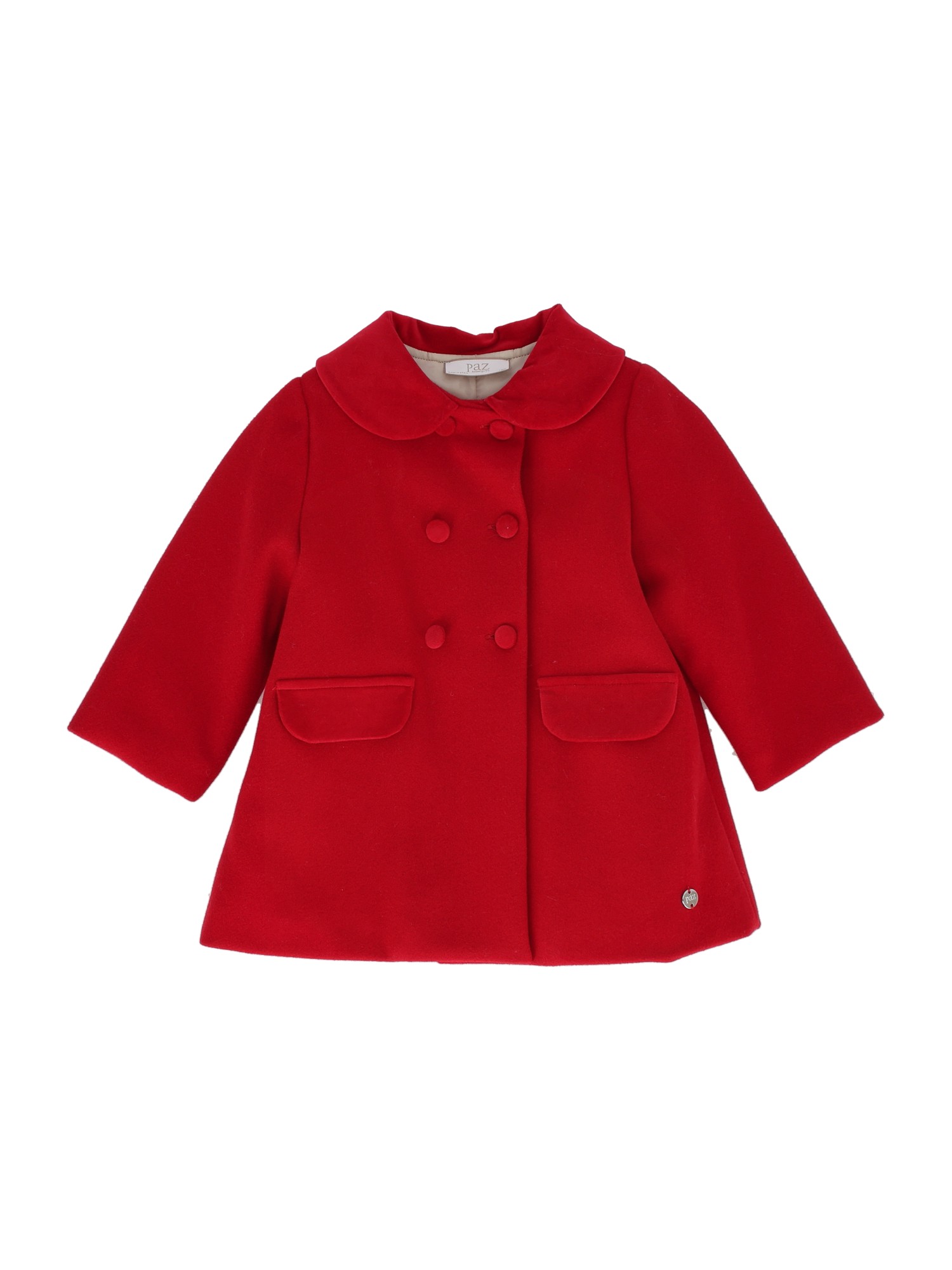 파즈 로드이구즈 WOVEN INFANT GIRL NADAL 코트 여아 레드 26FW 00915420752T2244