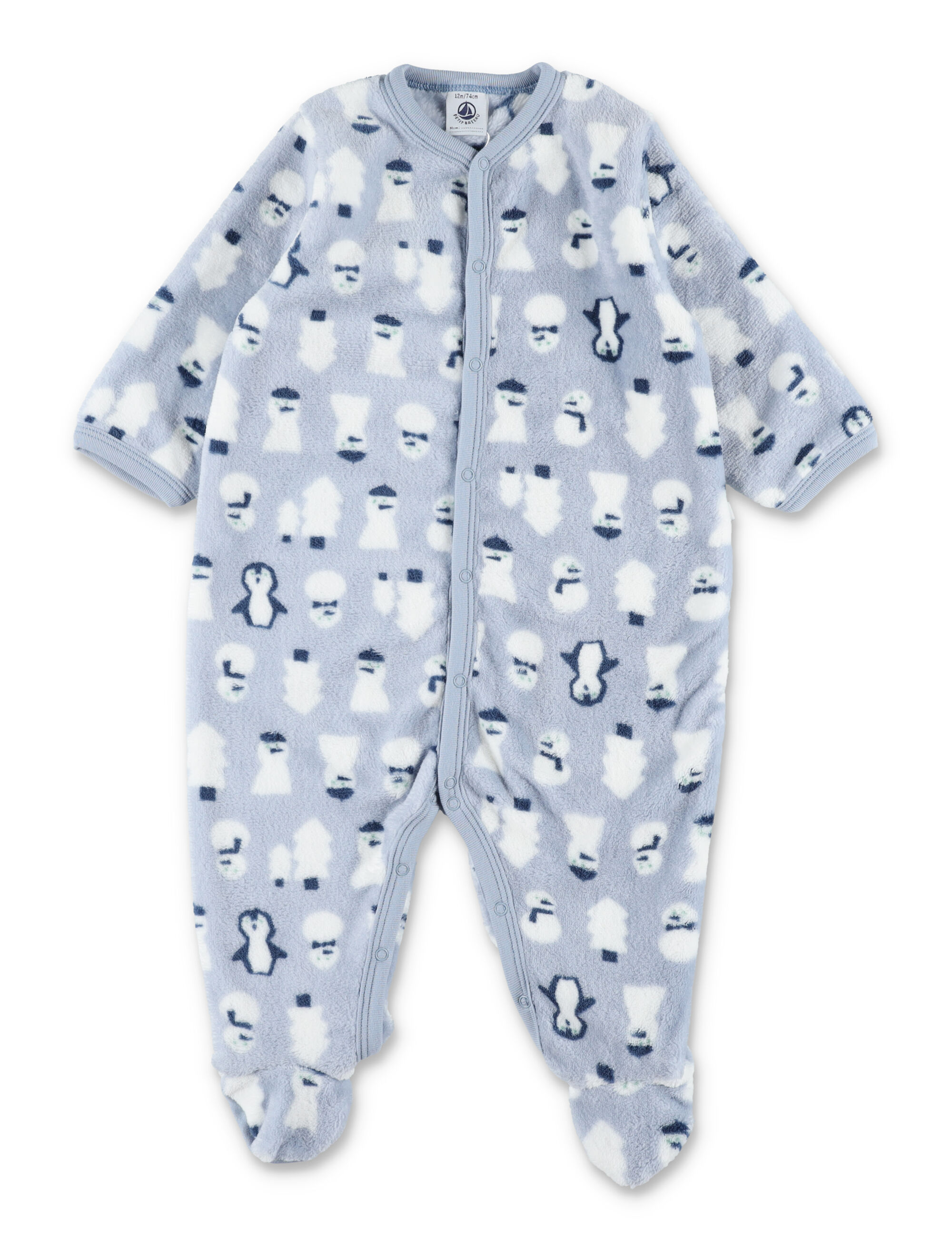 페티트 바티우 JUMPSUIT PINGU 점프수트 남아 블루 26FW A0GLF03
