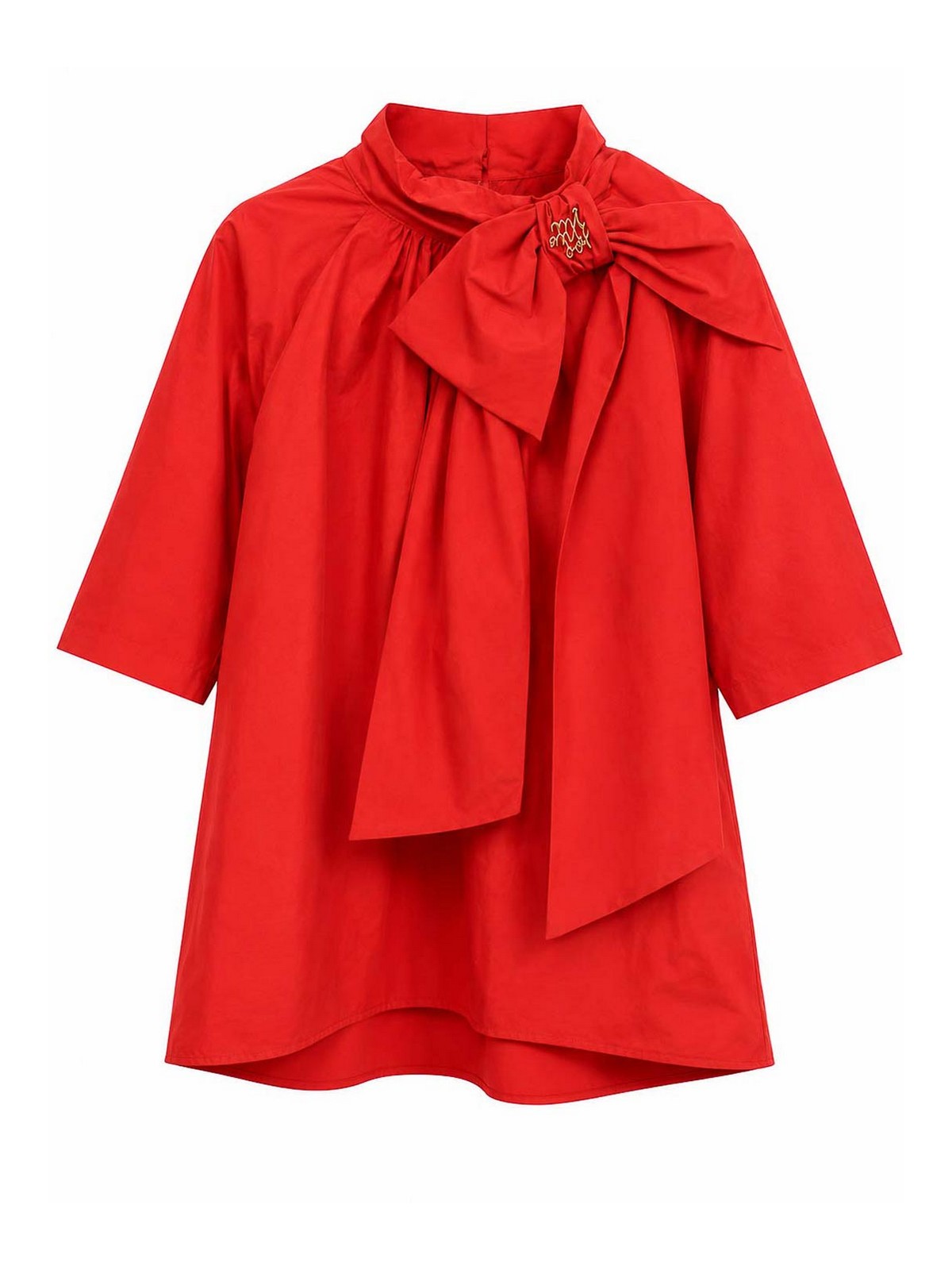 미미솔 With Bow 원피스 키즈 레드 26FW MFAB800MTTS0530RED