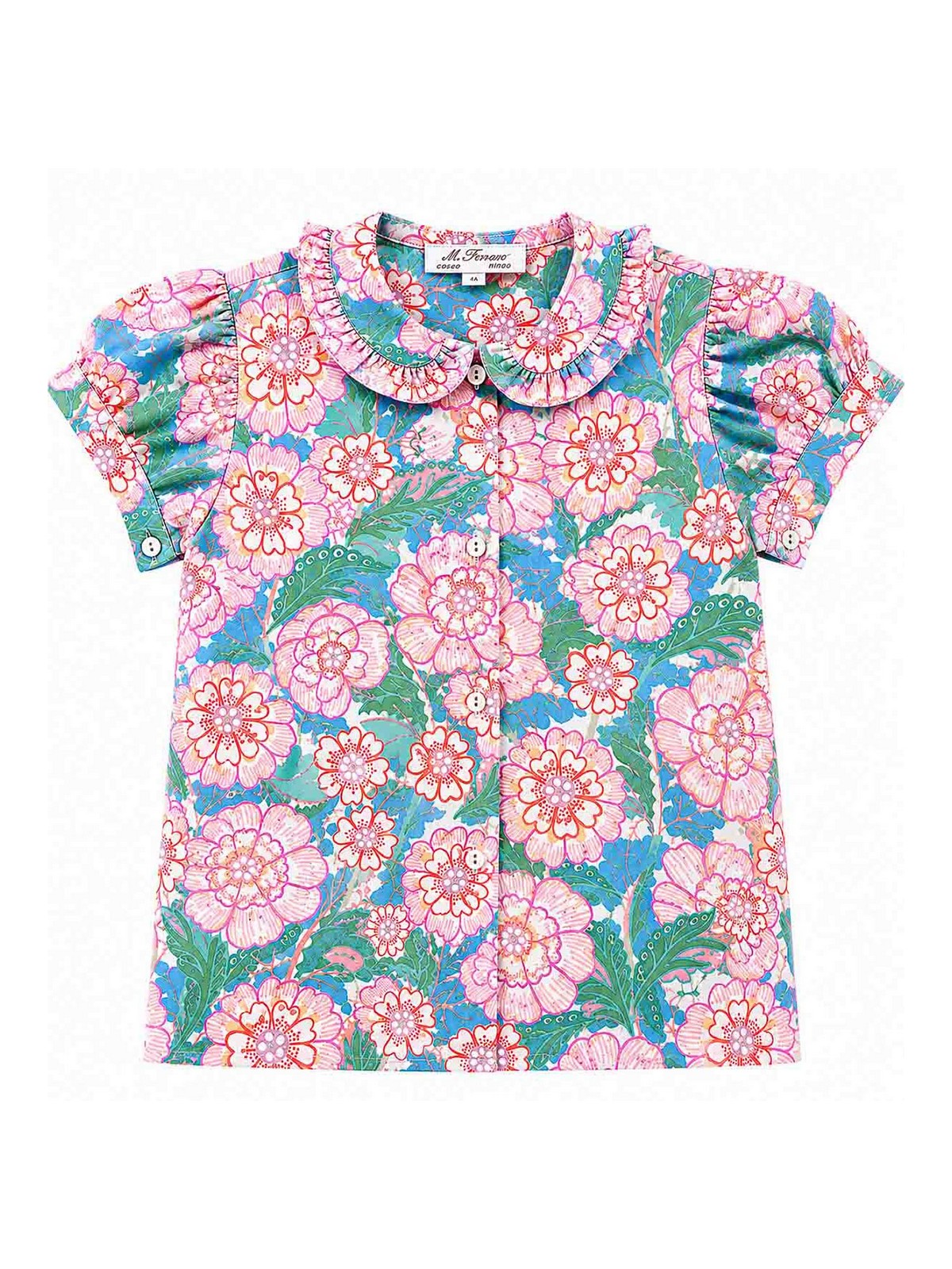 마릴라 펠라리 Floral 티셔츠/셔츠 키즈 베이지 26SS CA925063