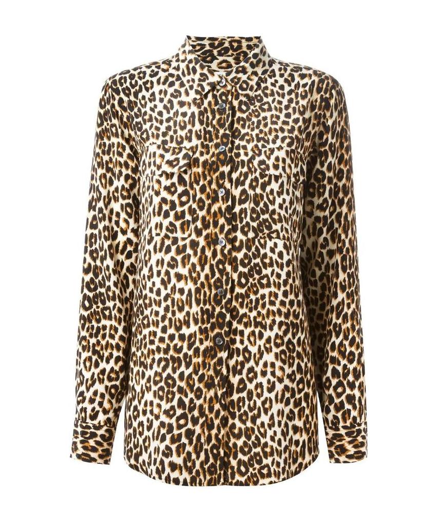 에치프엔트 Leo print 셔츠 여성 멀티 26SS Q588E231NATURAL