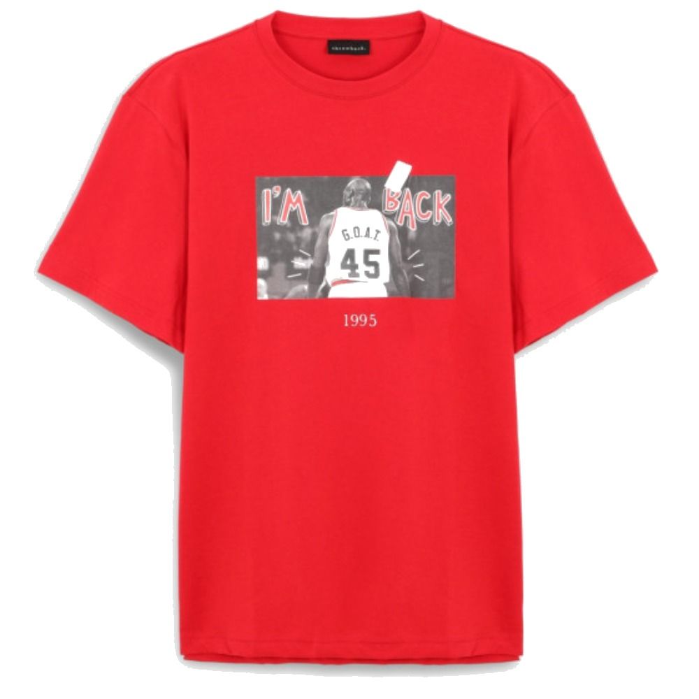 트아우바크 MJ 45 티셔츠 남성 레드 20FW TBT45RED