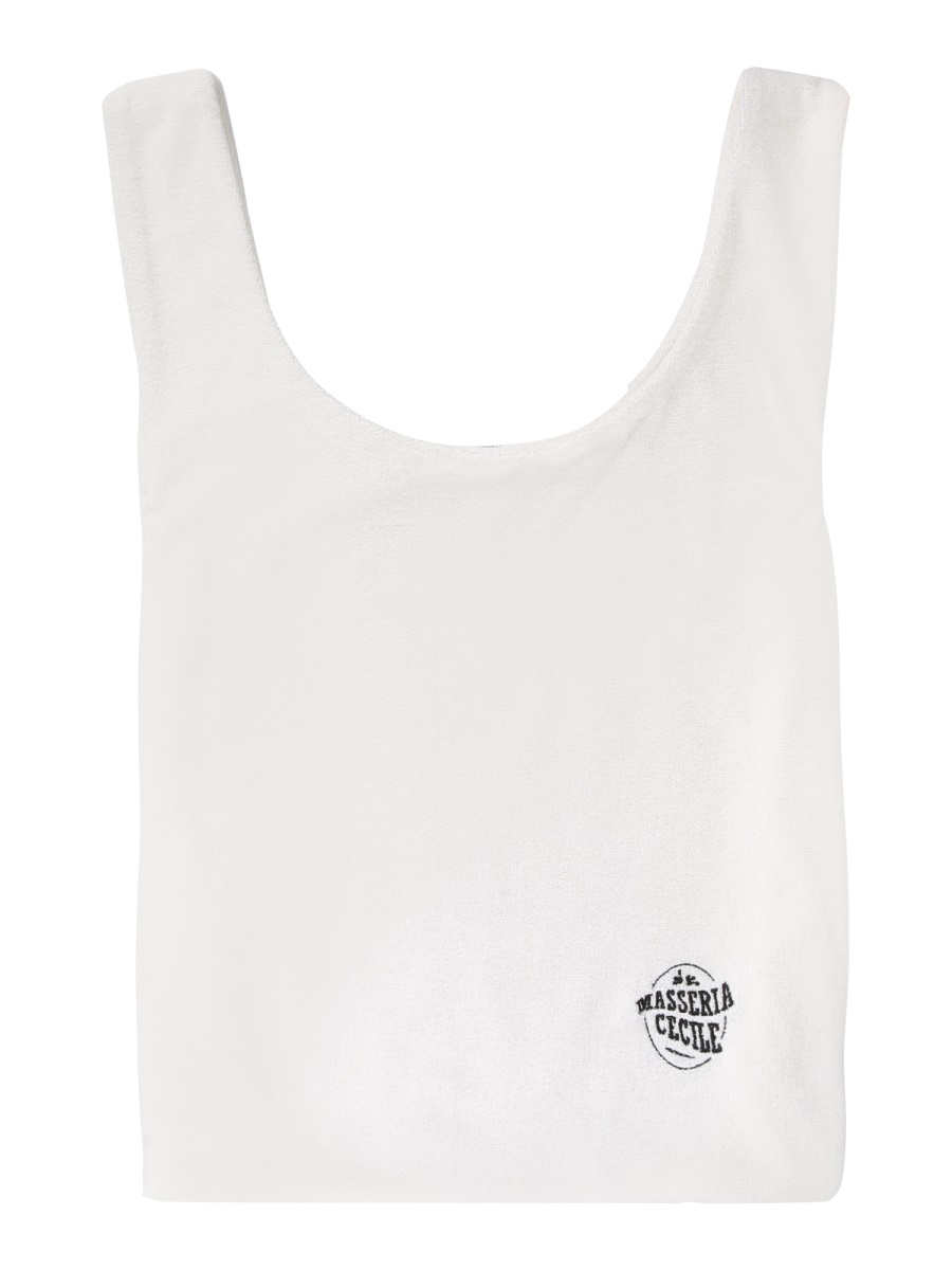 에트에 체치레 ANDY C SINGER BEACH 토트백 여성 화이트 22SS ACSBBAG200GIVORY
